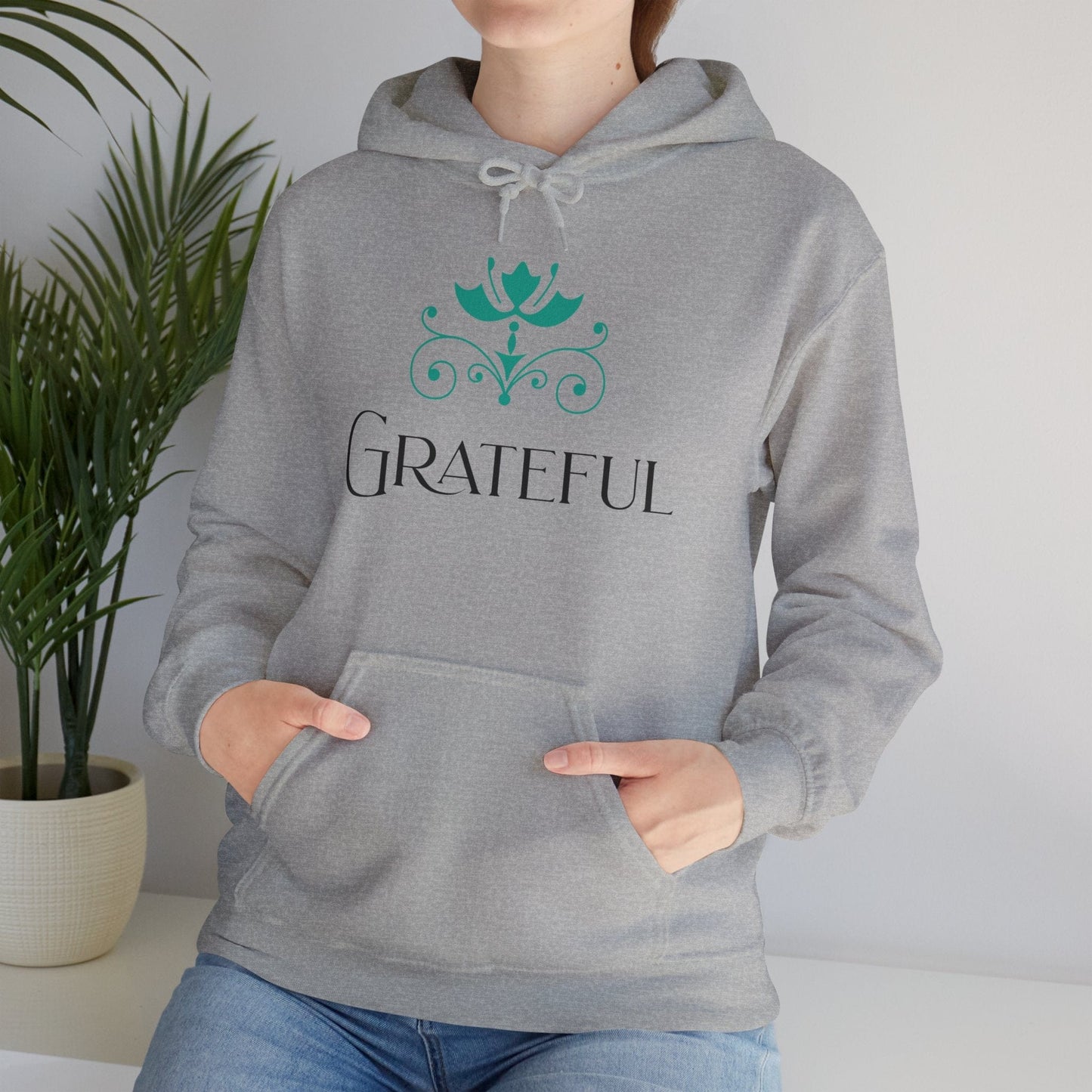 Grateful Unisex Heavy Blend Hoodie - Comfortable & Stylish Sweatshirt for Every Occasion