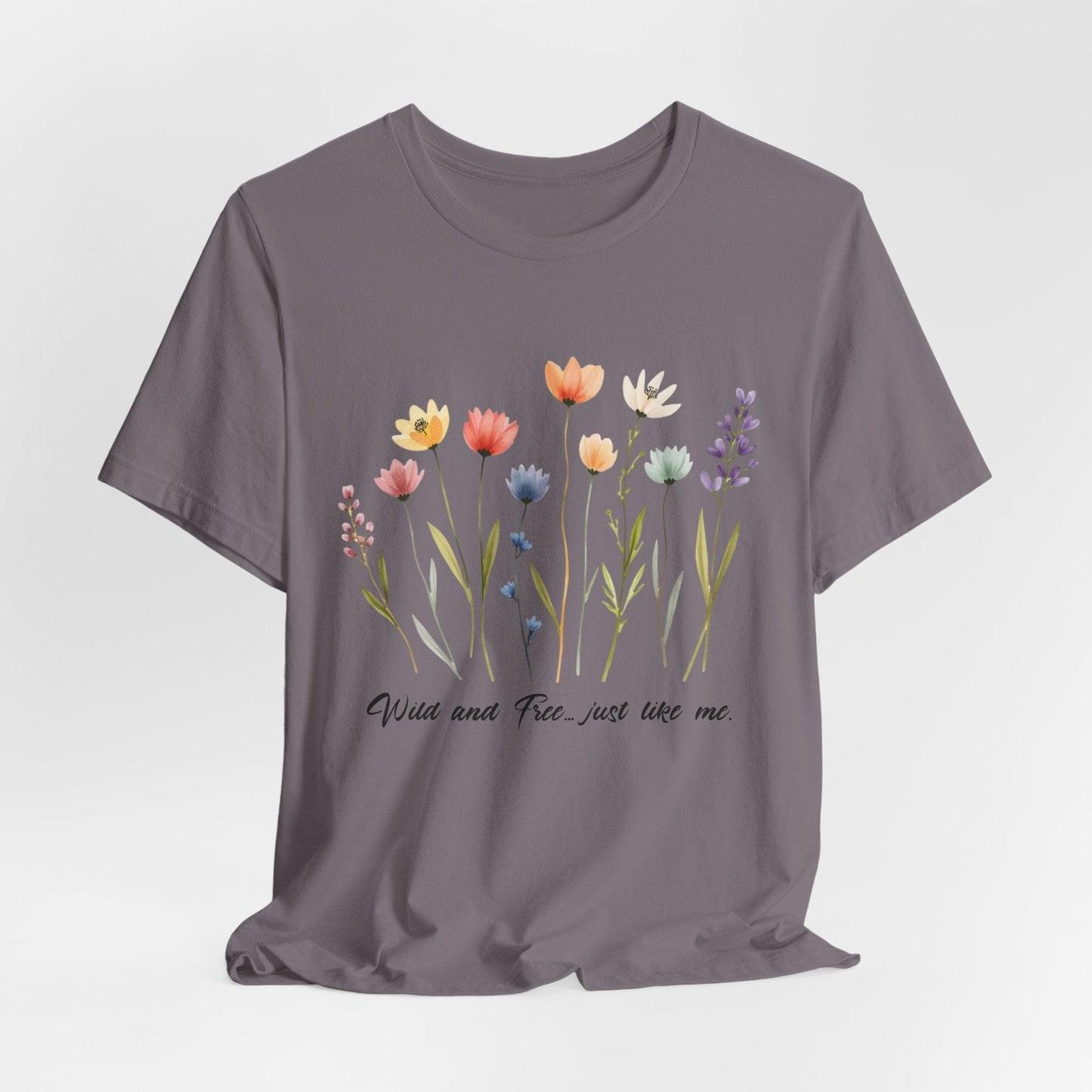 Wildflower Garden Unisex Tee | Nature-Inspired Casual Wear