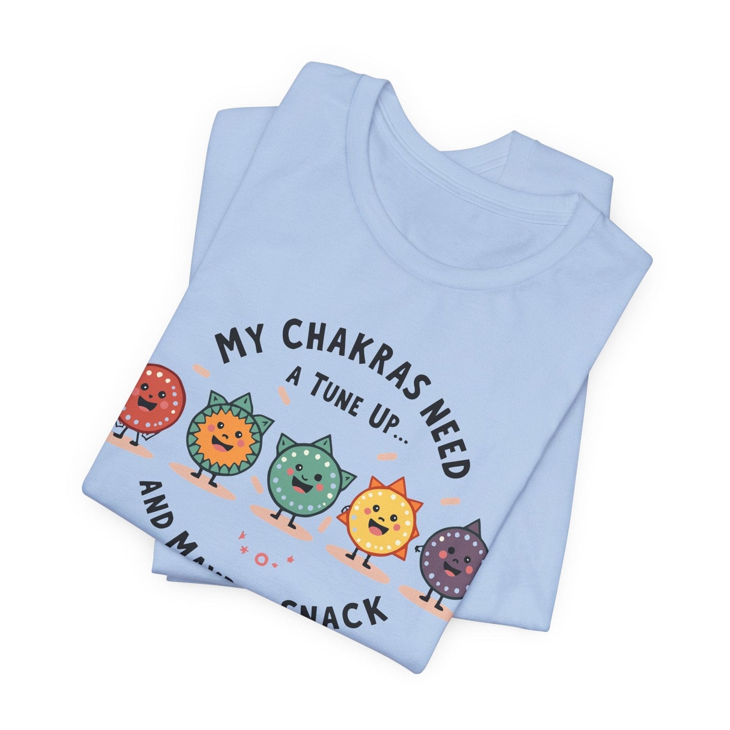 Funny Chakra Tune-Up Unisex Tee for Wellness Lovers