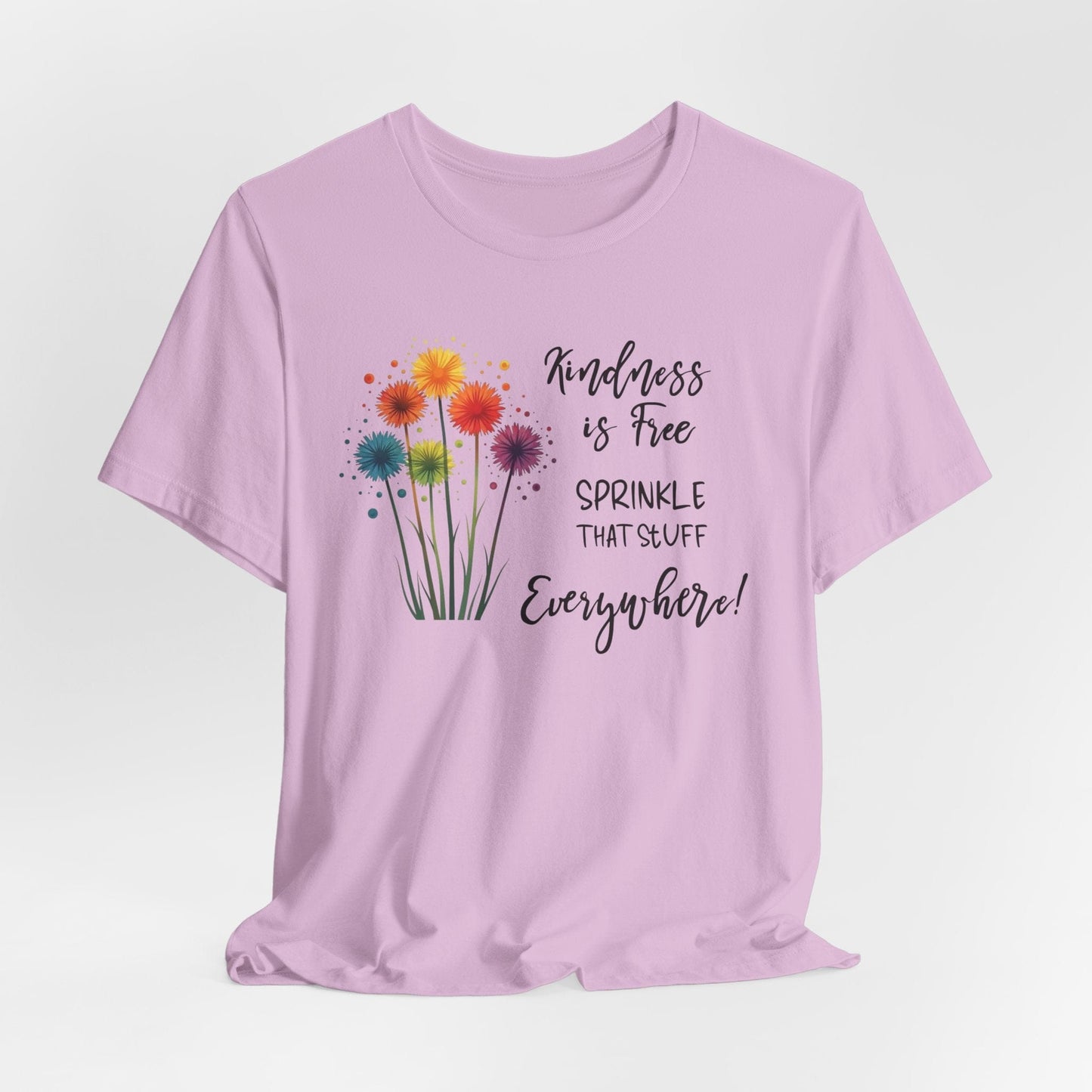 Kindness is Free Floral Tee | Uplifting & Comfortable