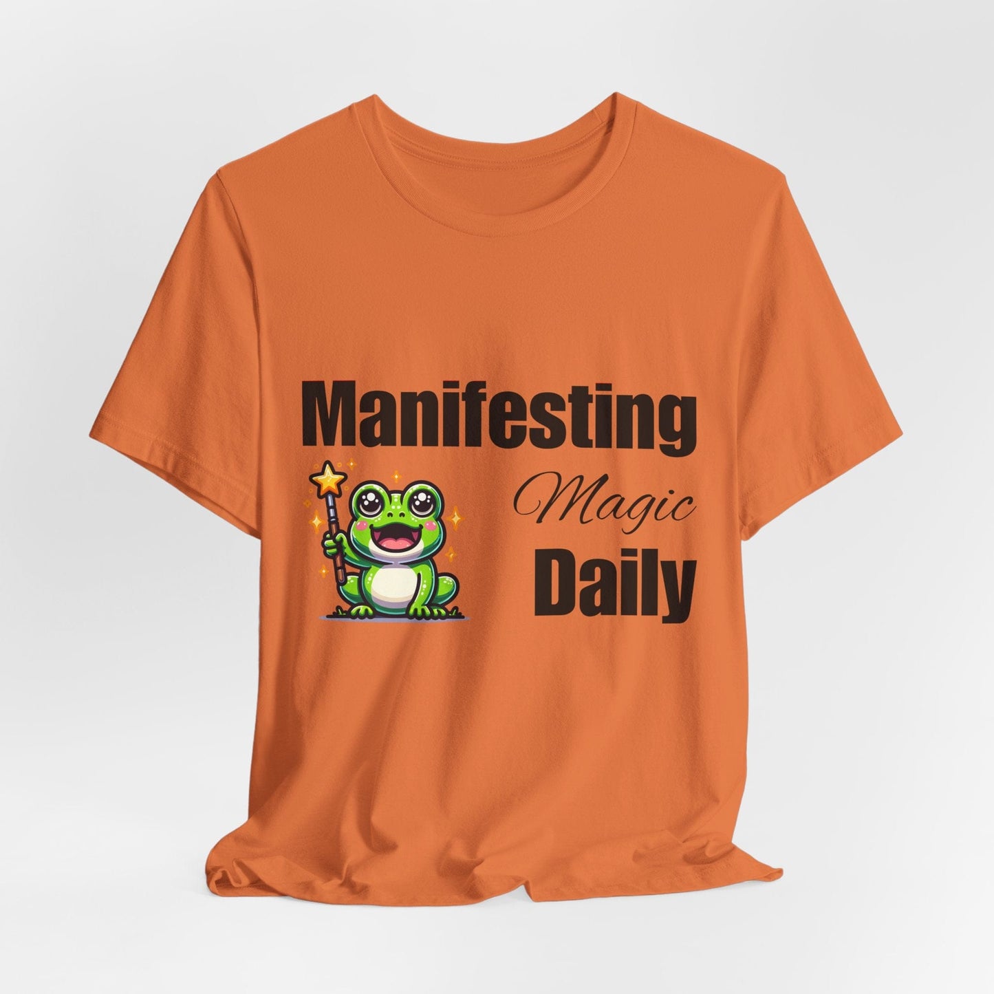 Manifesting Magic Daily Unisex Tee - Positive Vibes for Manifestation Enthusiasts