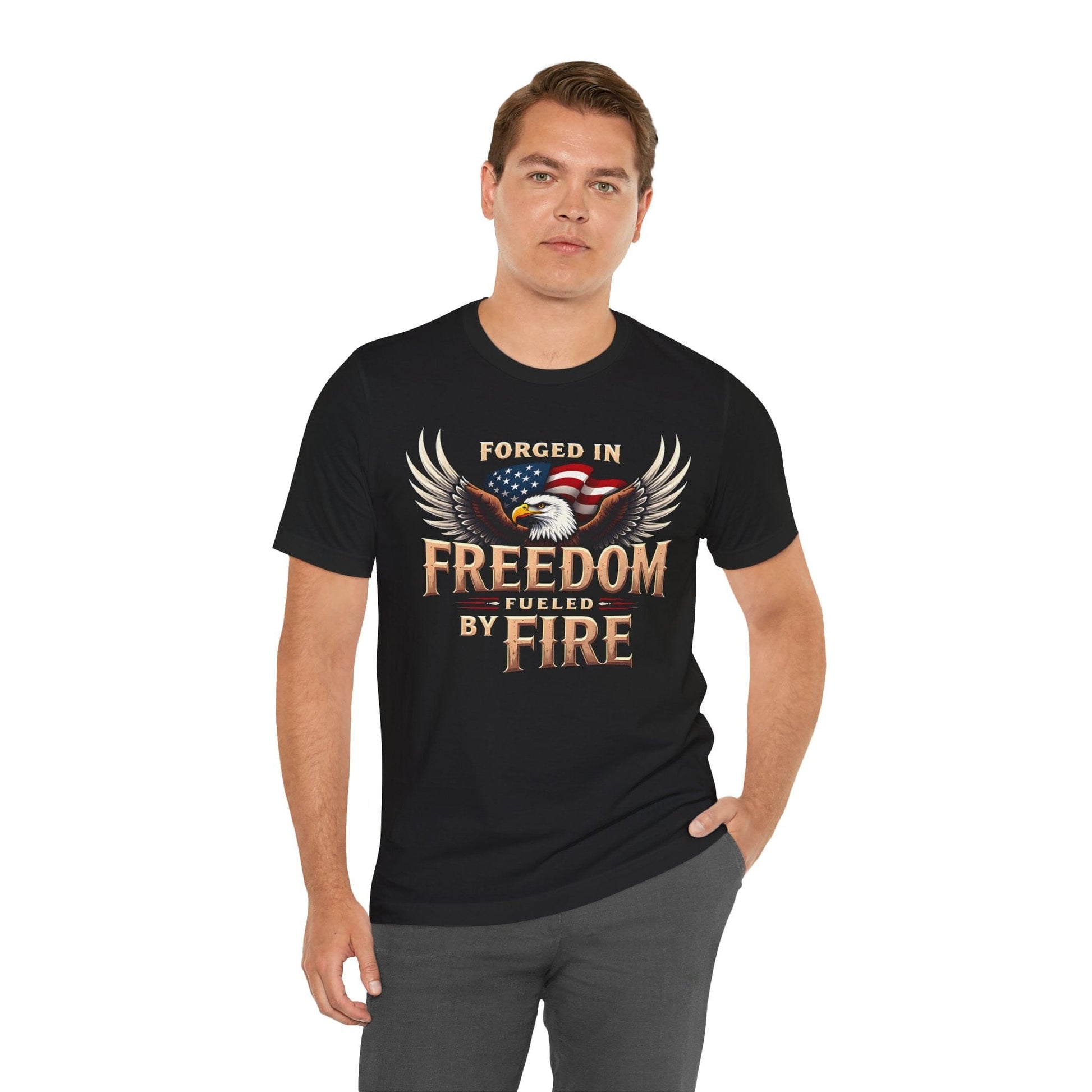 Freedom Eagle Graphic Tee | Patriotic & Bold Design
