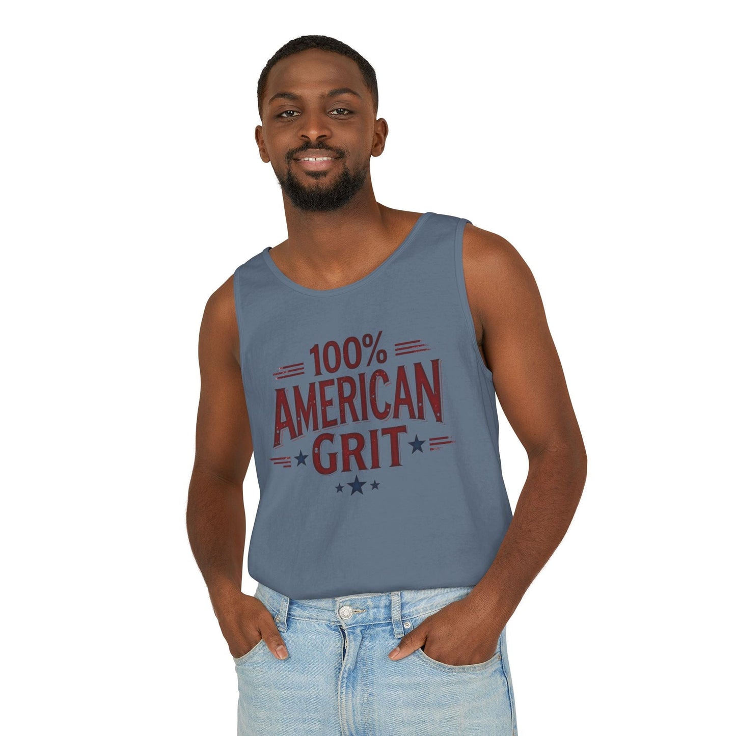 Tank Top - 100% American Grit Unisex Garment-Dyed Shirt