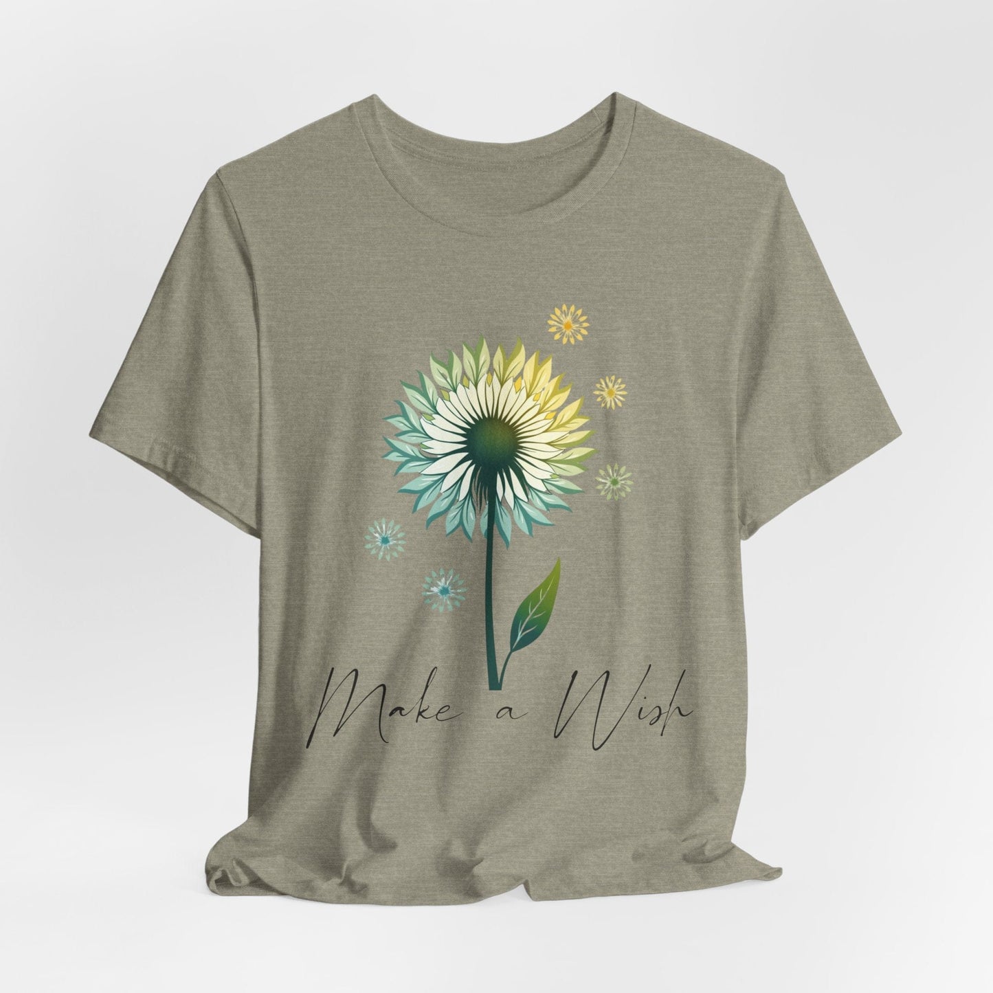 Make a Wish Sunflower Tee | Bright & Inspirational