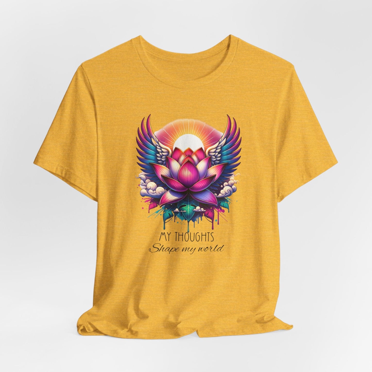 Inspirational Lotus Flower Unisex Jersey Tee
