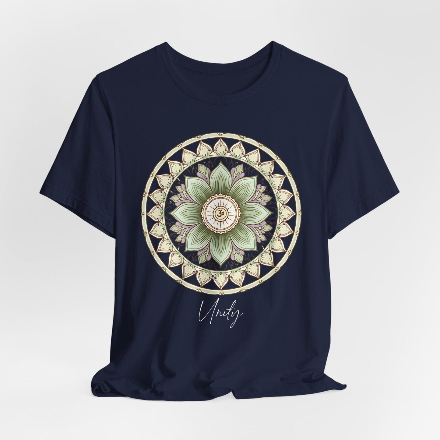 Mandala T-Shirt for Mindfulness and Yoga: Unity