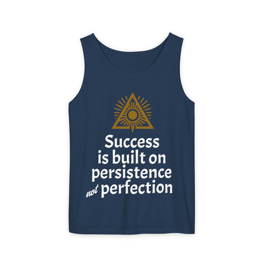 Tank Top - Success Is Built on Persistence