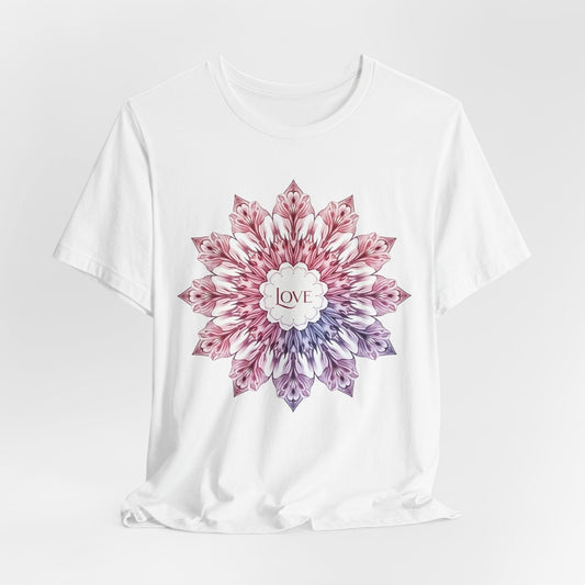 Love Blossom Unisex Jersey Tee | Floral & Comfortable