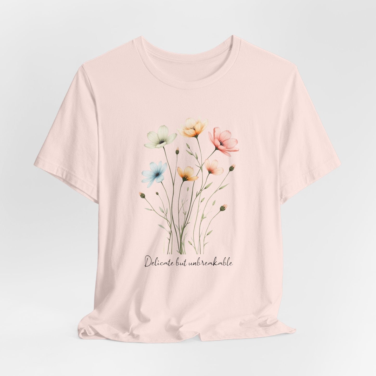 Floral Tee | Delicate but Unbreakable Design