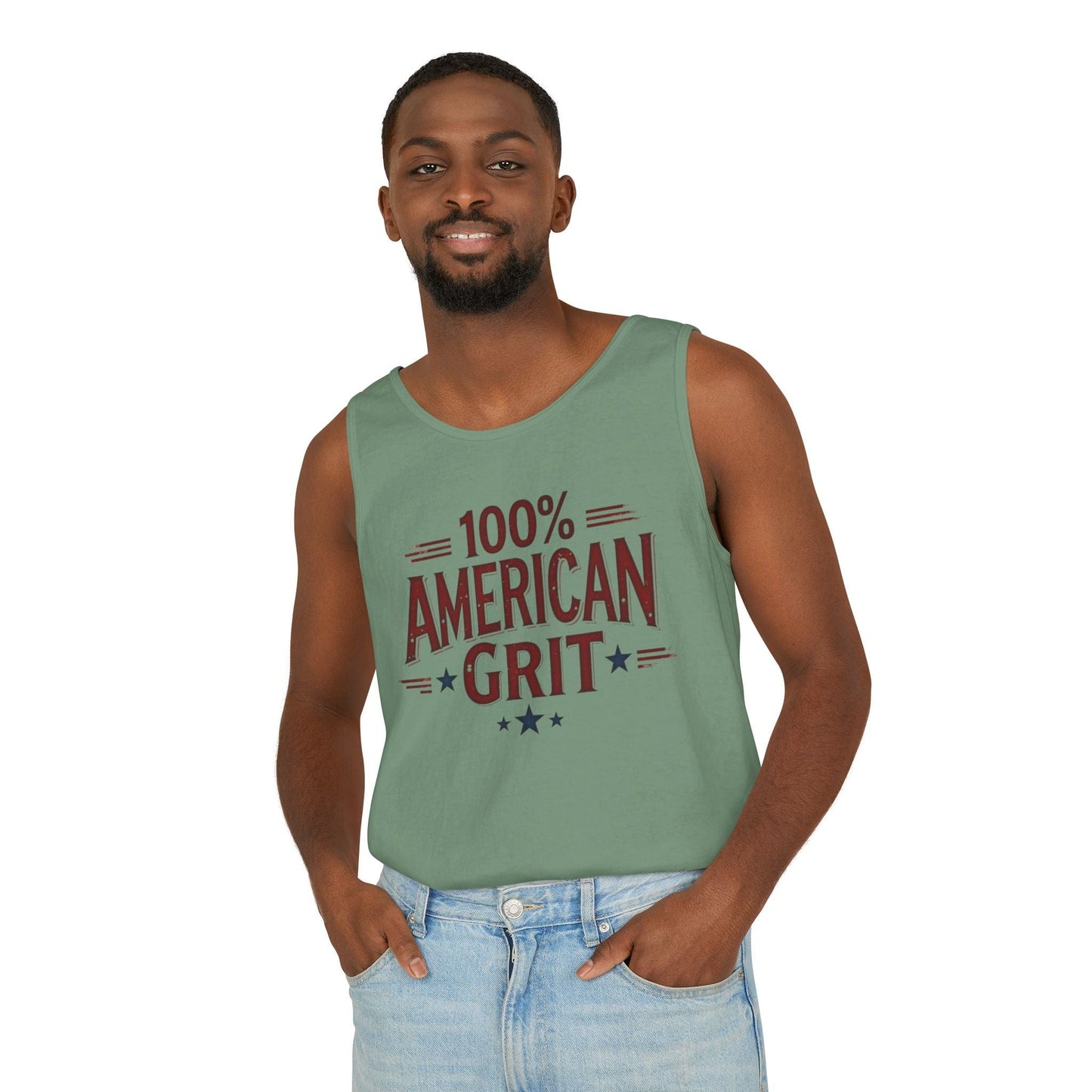 Tank Top - 100% American Grit Unisex Garment-Dyed Shirt