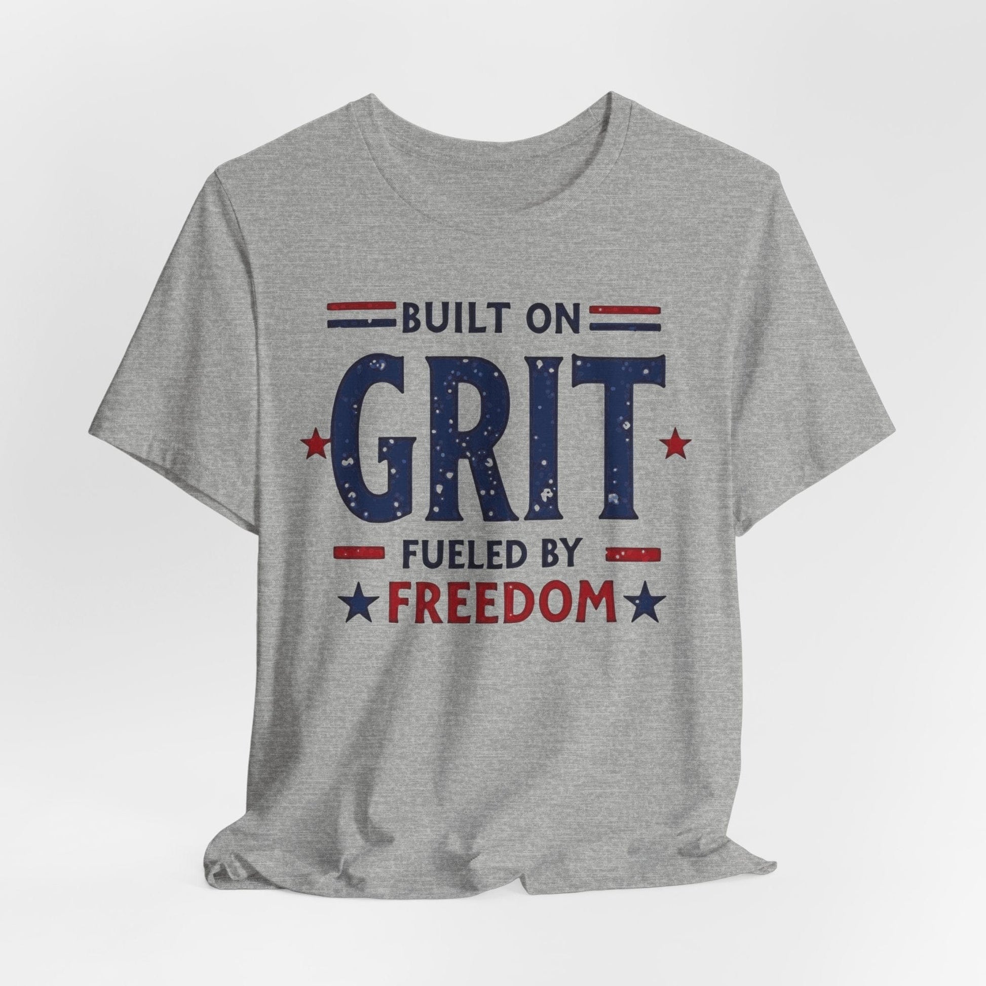 Built on Grit Freedom T-Shirt | Strong & Resilient Design