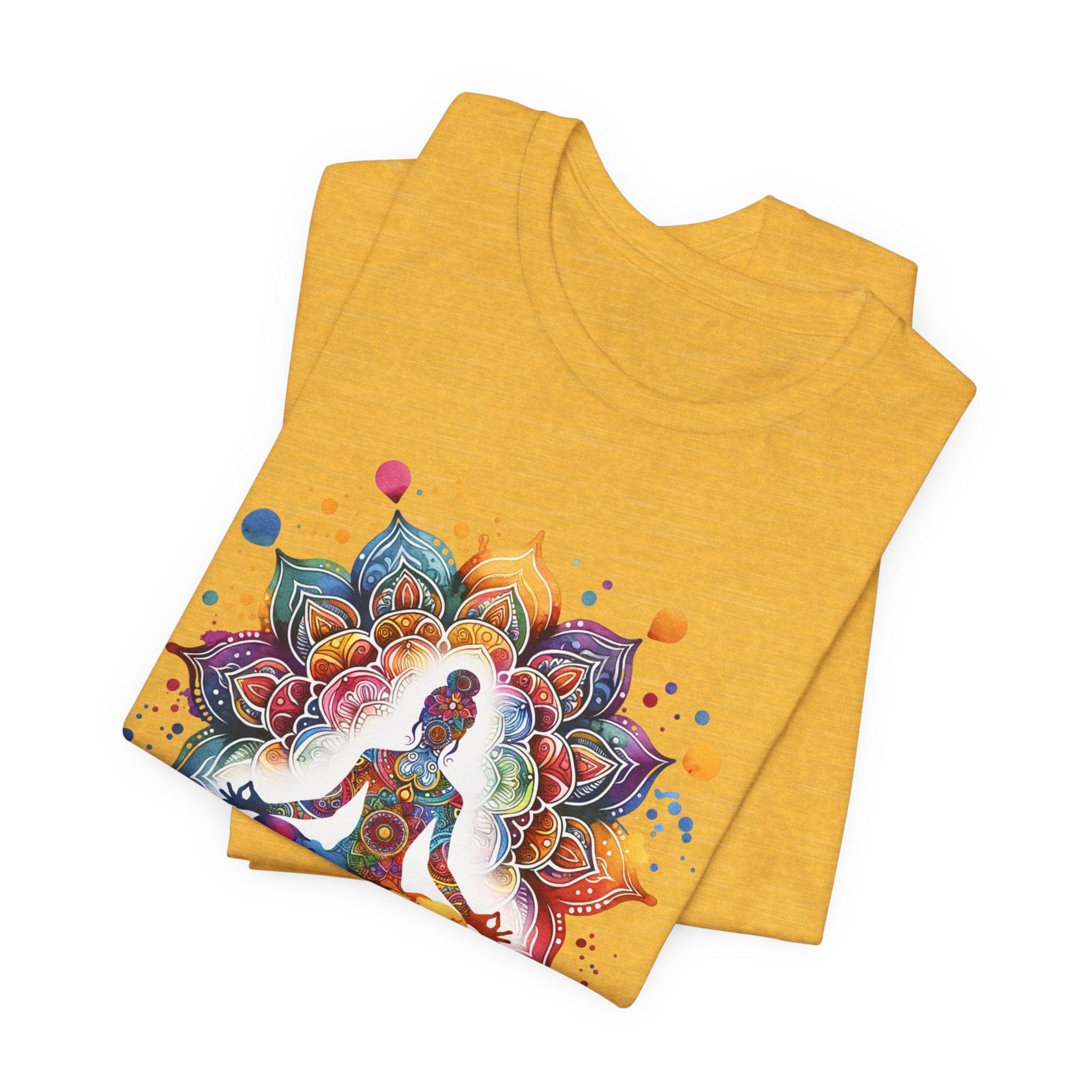 Align Your Chakras Unisex Tee | Colorful Meditation Shirt