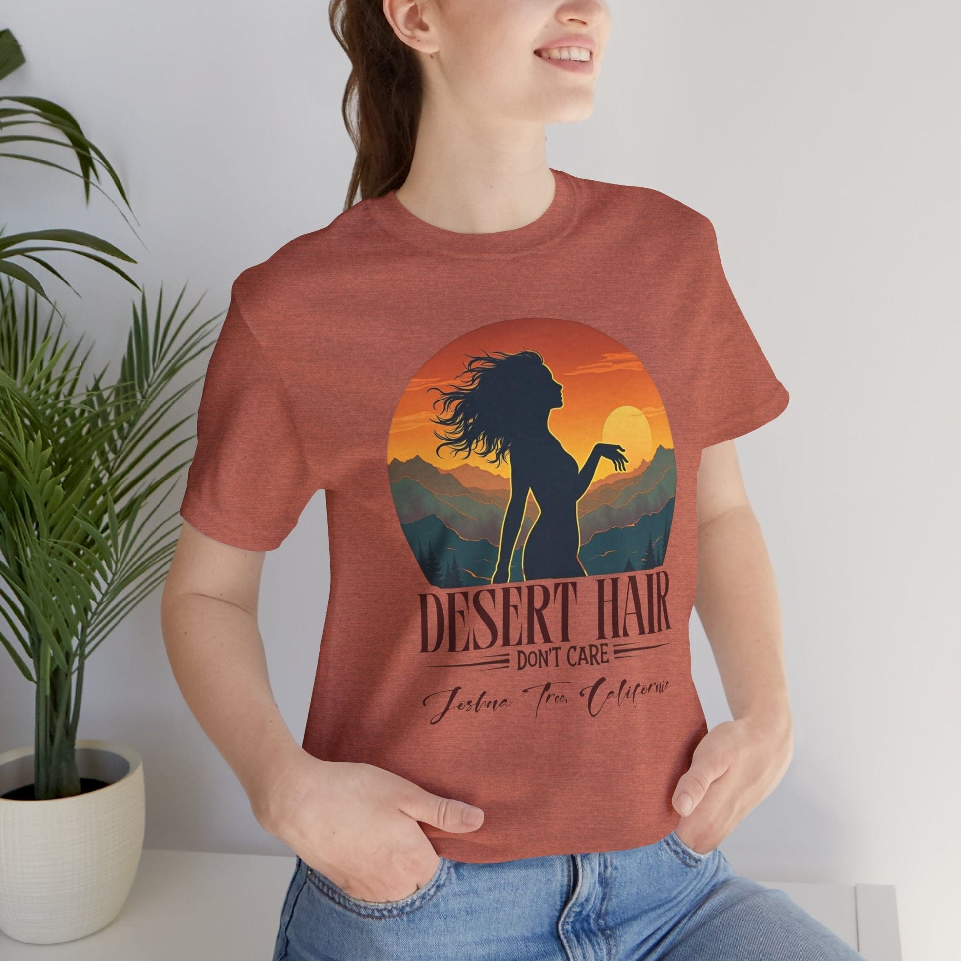 Desert Hair Don't Care T-Shirt | Fun & Breezy Graphic Tee