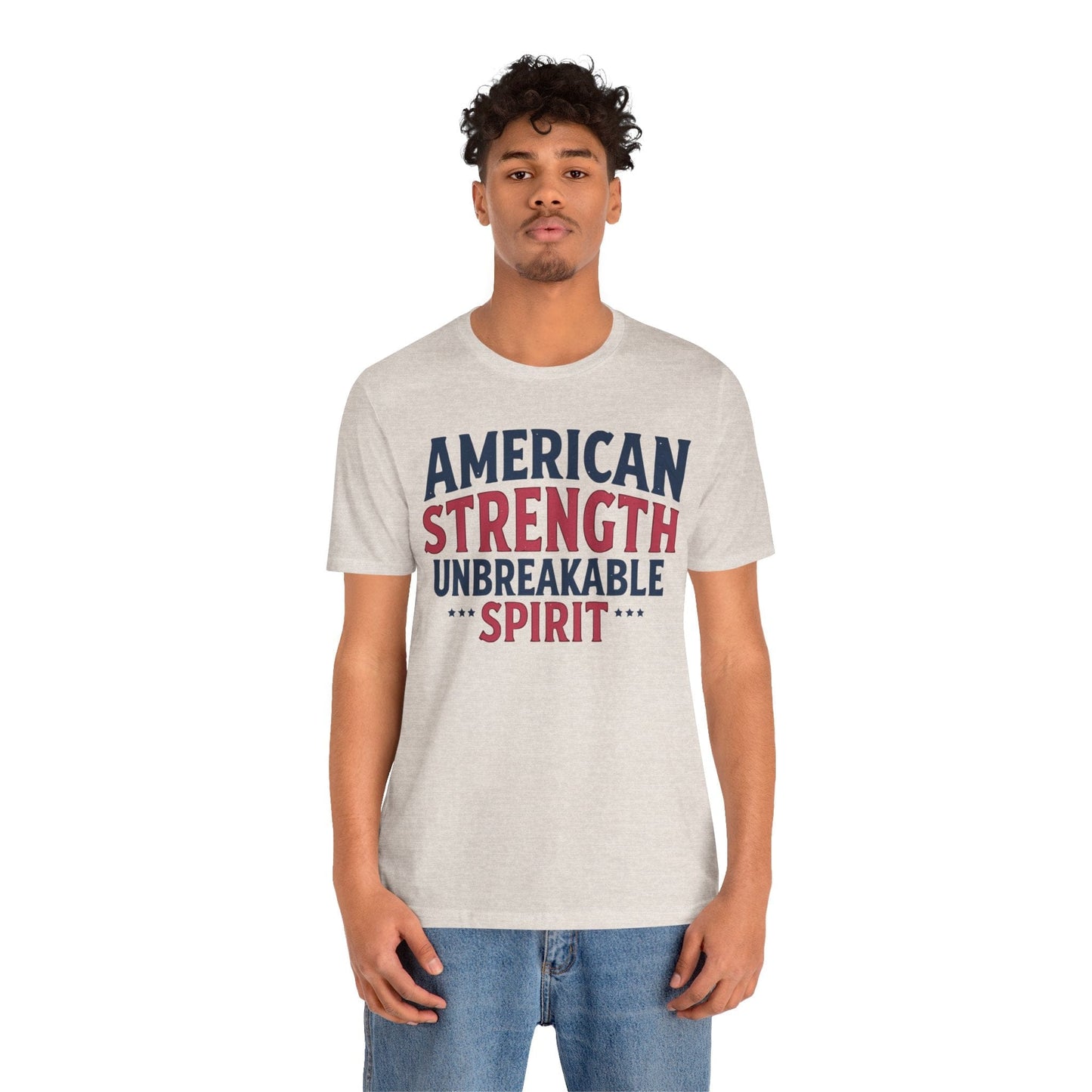 American Strength T-Shirt | Unbreakable Spirit Design