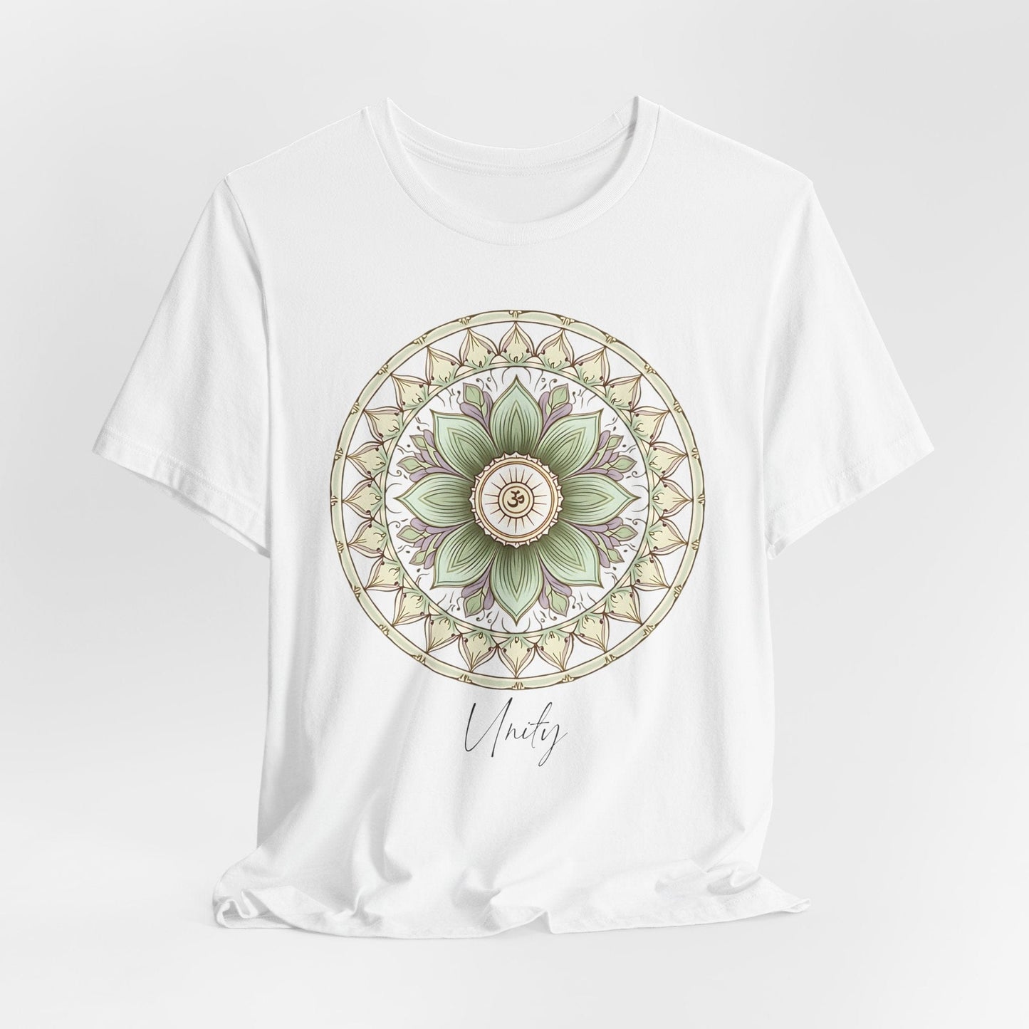 Mandala T-Shirt for Mindfulness and Yoga: Unity