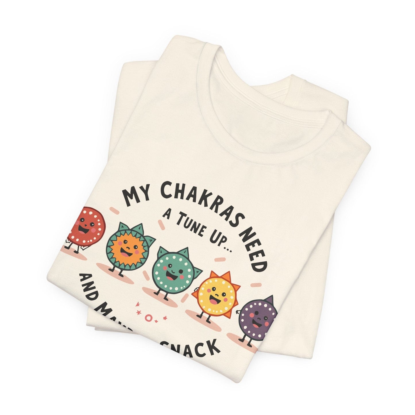 Funny Chakra Tune-Up Unisex Tee for Wellness Lovers