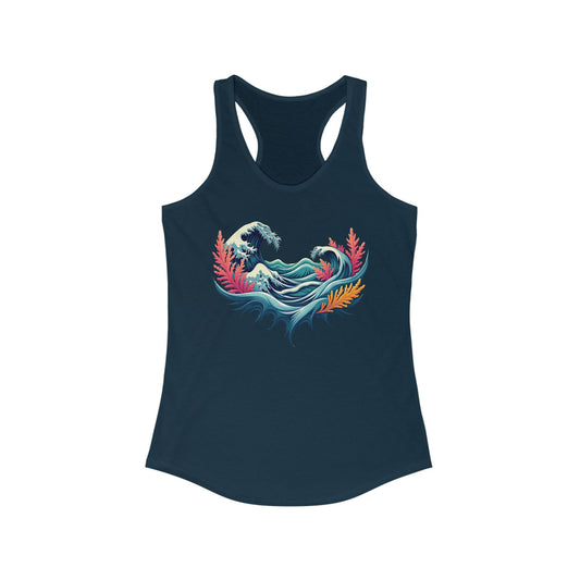 Ocean Wave Racerback Tank