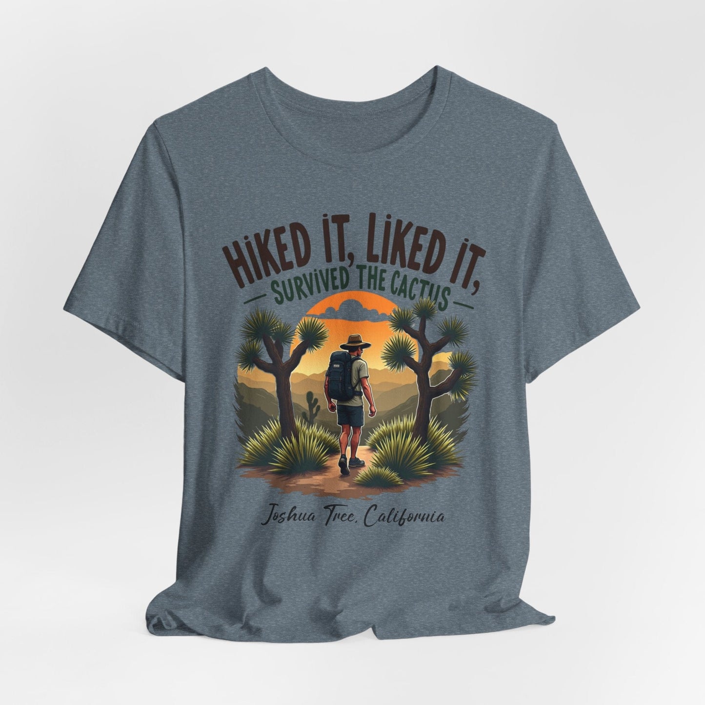 Adventure Unisex T-Shirt | Hiked It, Liked It, Survived the Cactus
