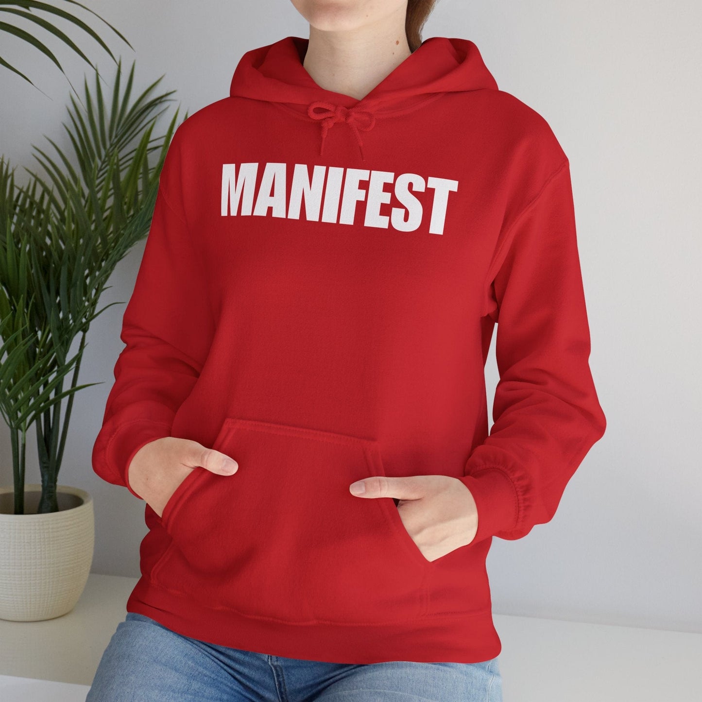 Manifest Unisex Heavy Blend™ Hooded Sweatshirt - Cozy Inspirational Wear
