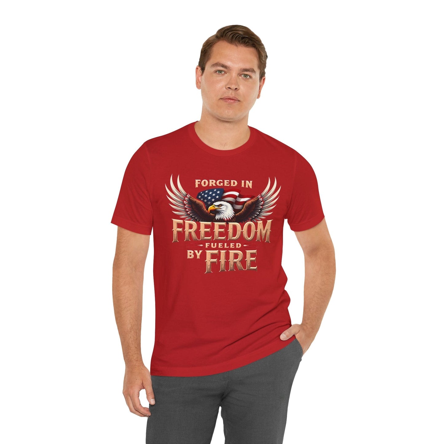 Freedom Eagle Graphic Tee | Patriotic & Bold Design
