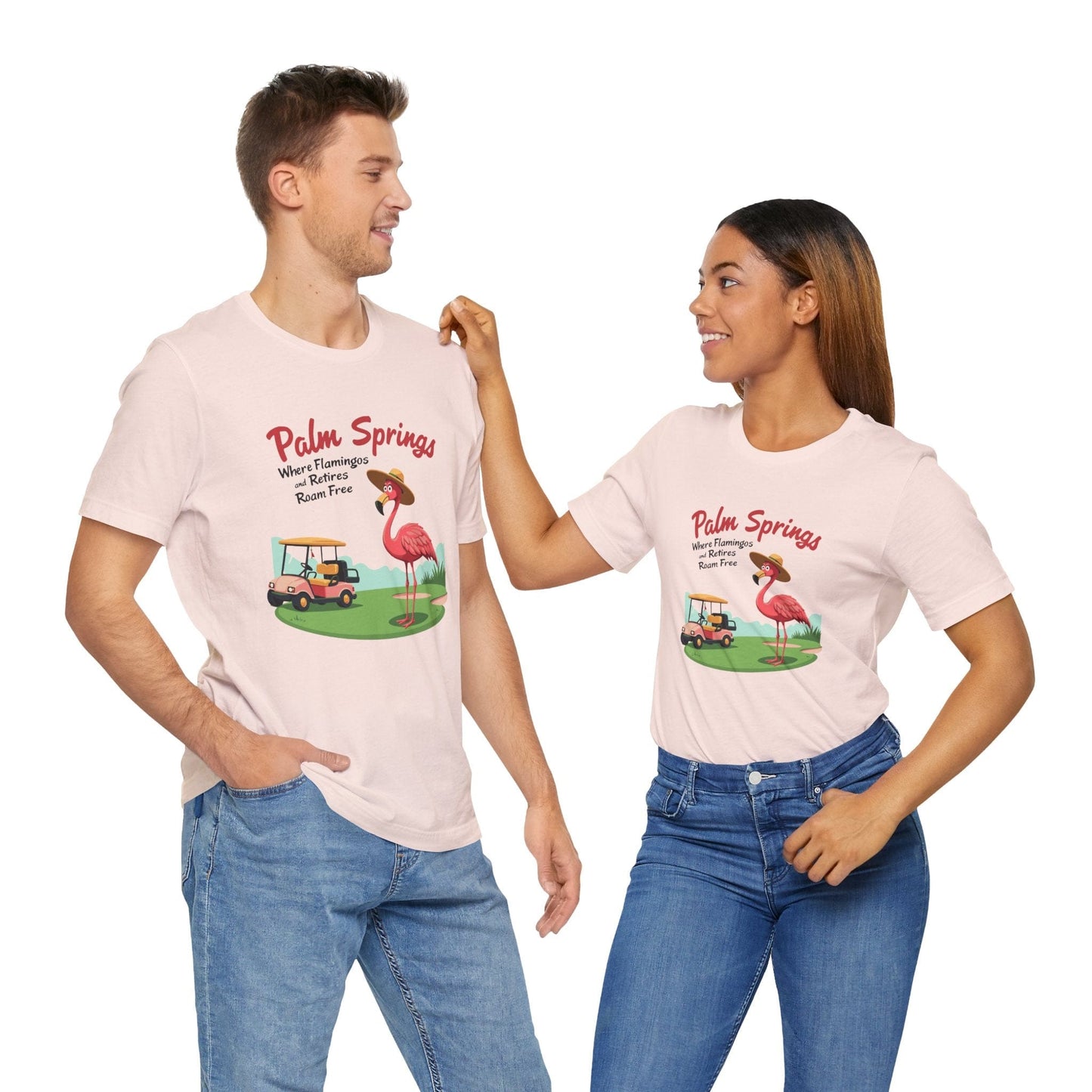 Palm Springs Flamingo Retirement Shirt