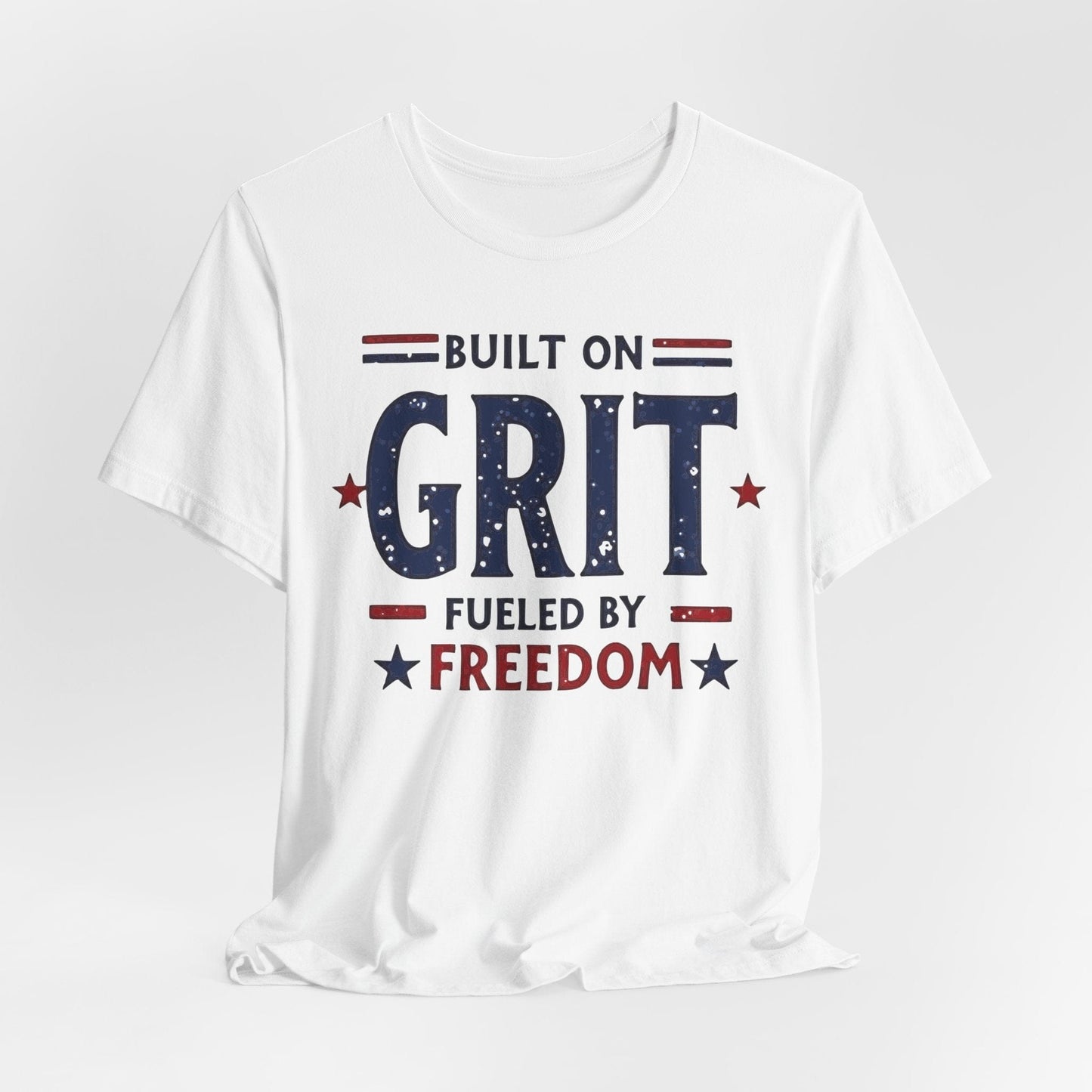 Built on Grit Freedom T-Shirt | Strong & Resilient Design