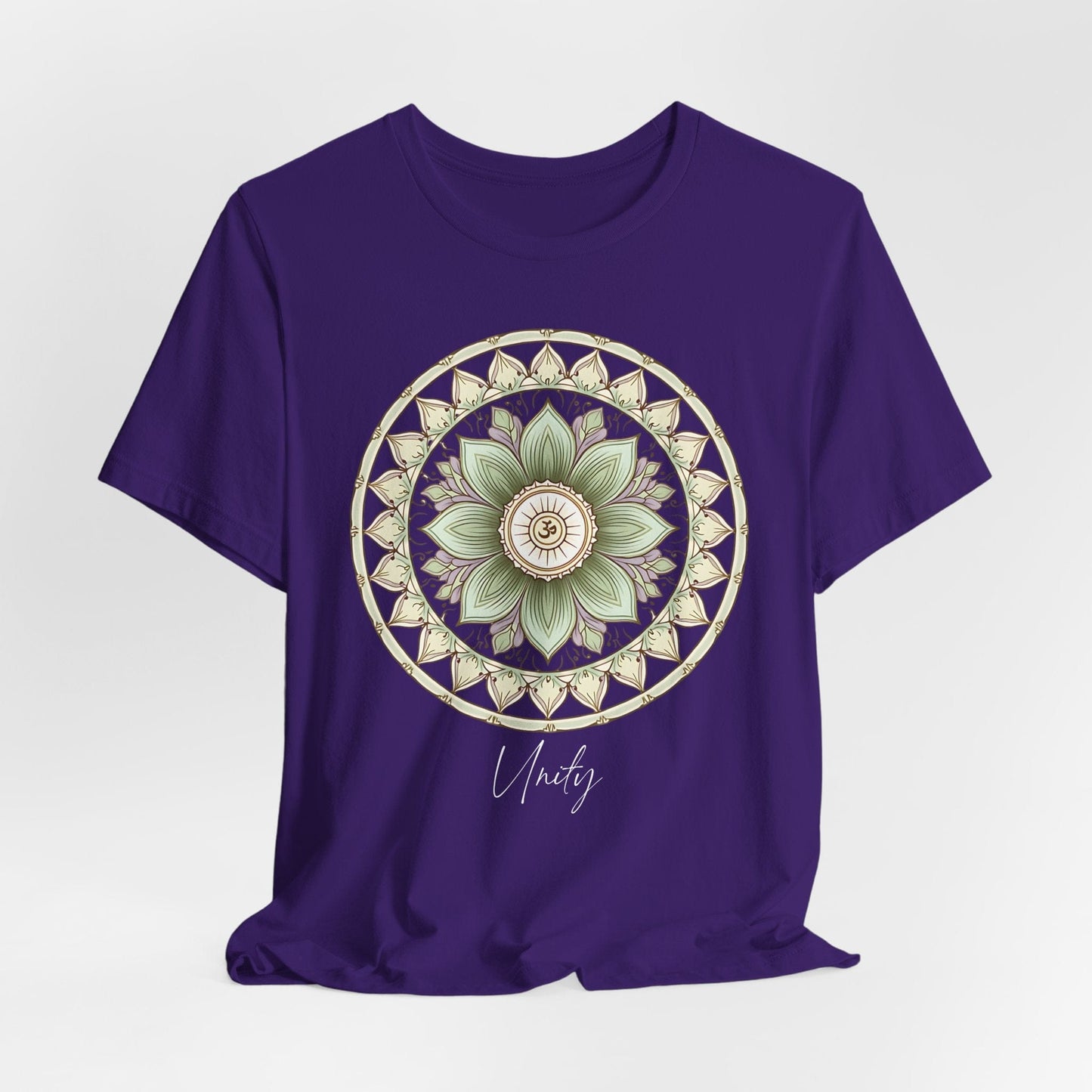 Mandala T-Shirt for Mindfulness and Yoga: Unity