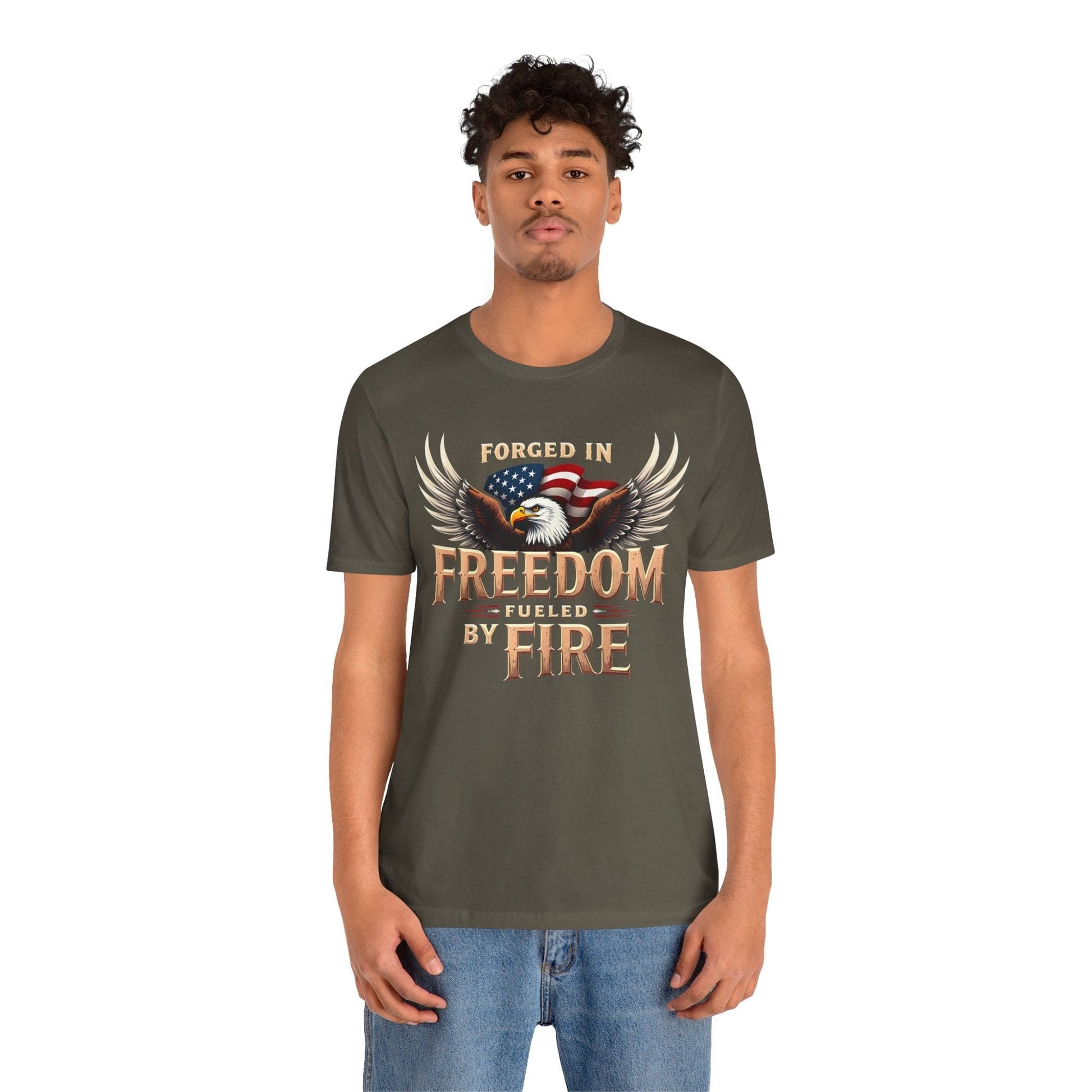 Freedom Eagle Graphic Tee | Patriotic & Bold Design