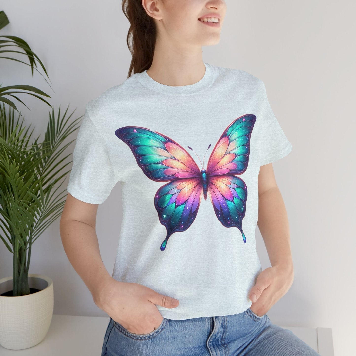 Colorful Butterfly Tee | Vibrant and Uplifting Design