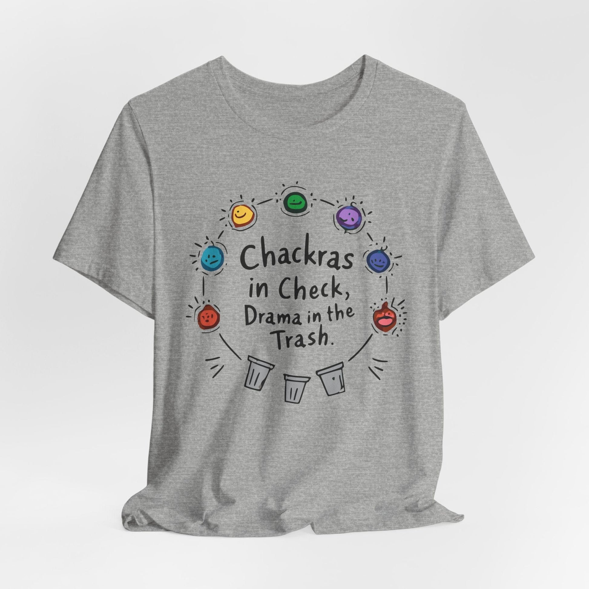 Chakra Awareness Unisex Tee | Mindful and Balanced Design