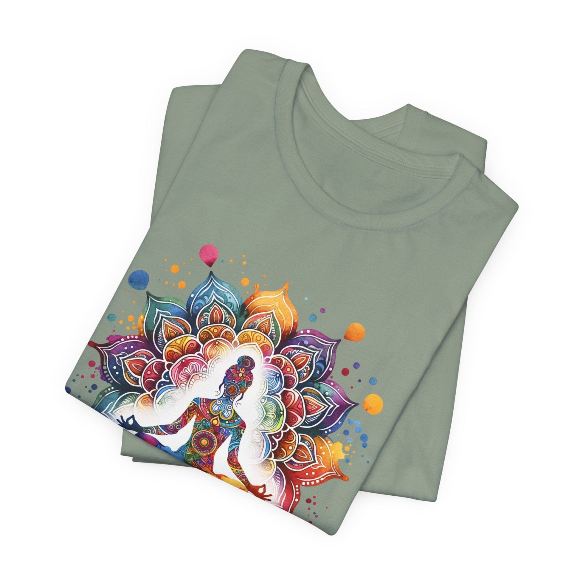 Align Your Chakras Unisex Tee | Colorful Meditation Shirt