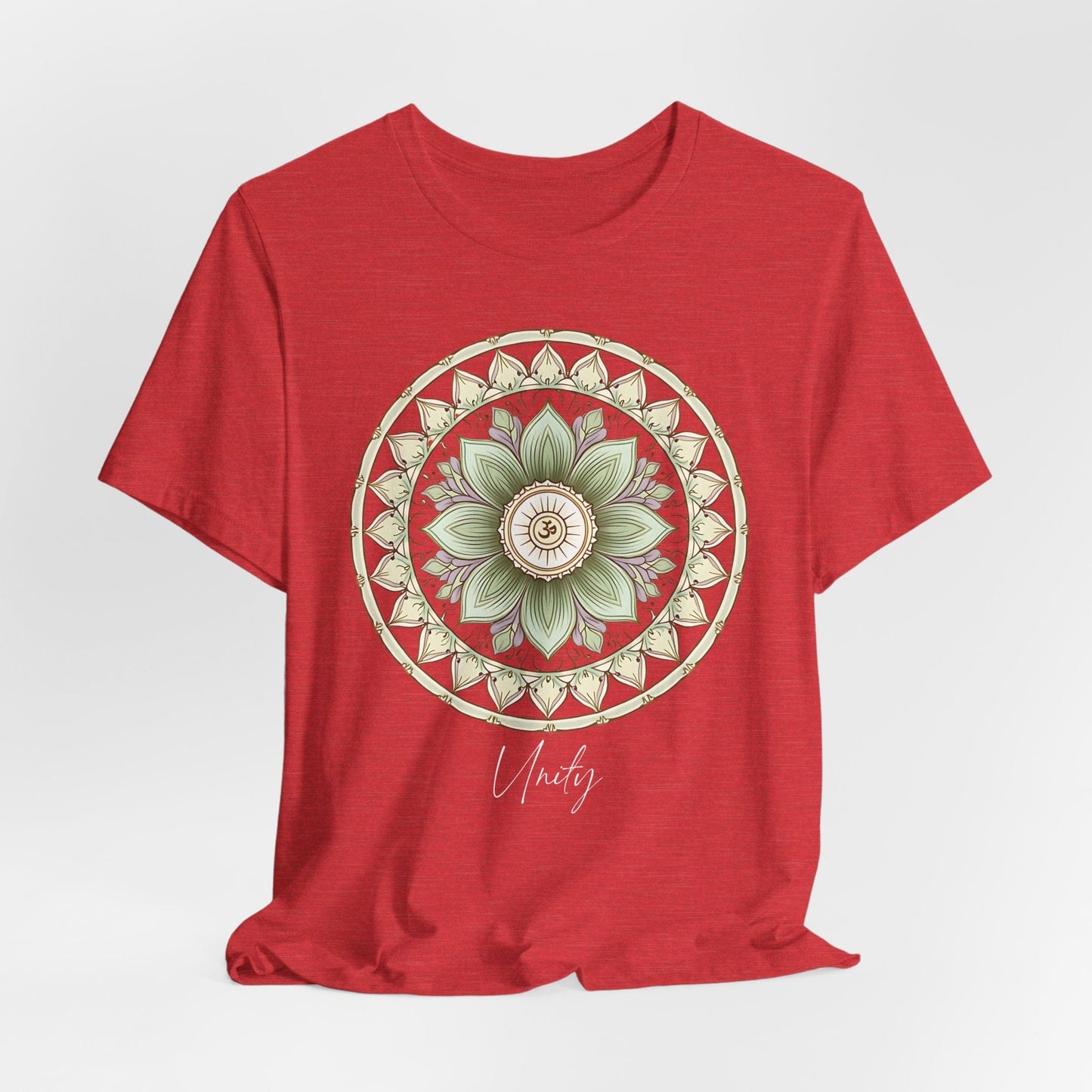 Mandala T-Shirt for Mindfulness and Yoga: Unity