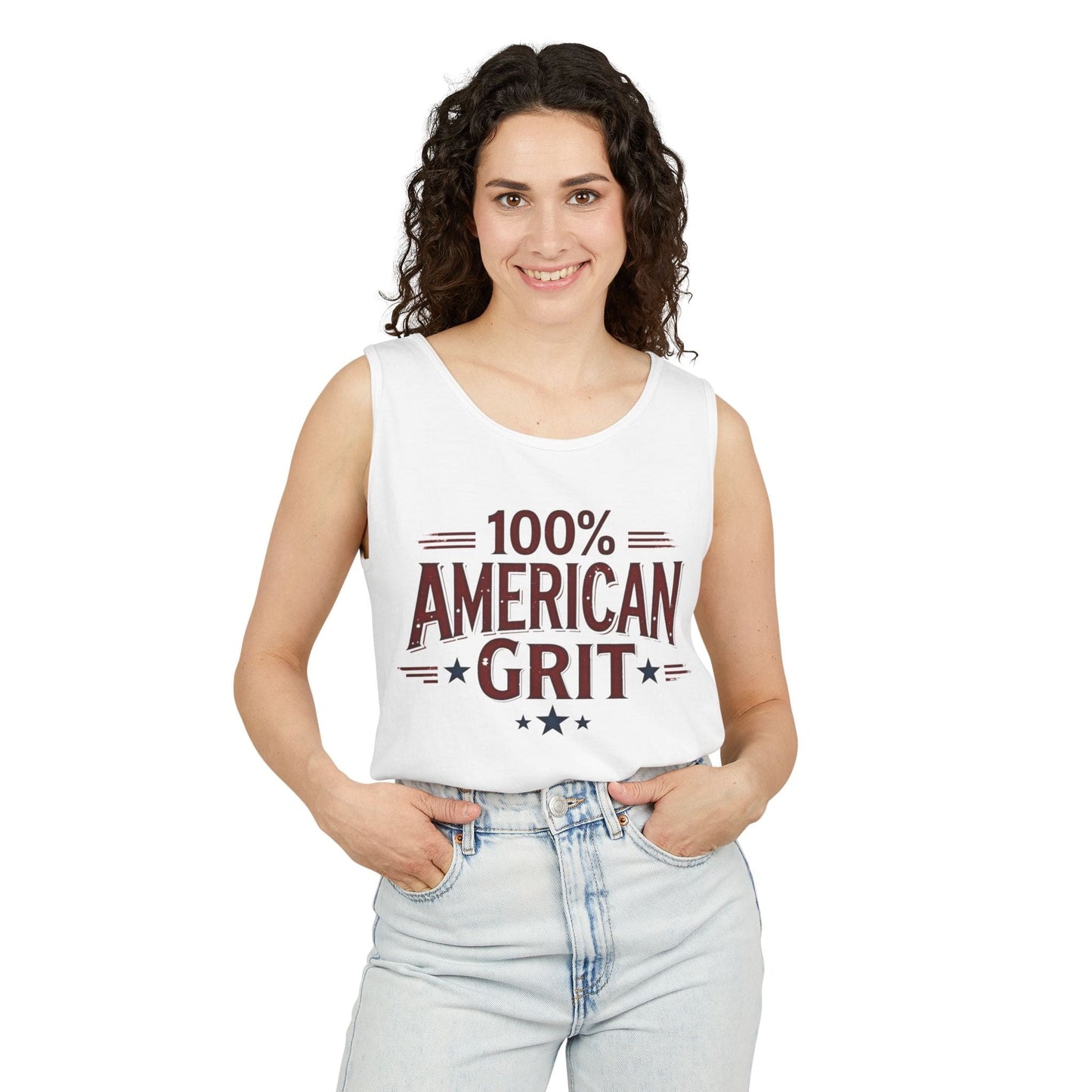 Tank Top - 100% American Grit Unisex Garment-Dyed Shirt