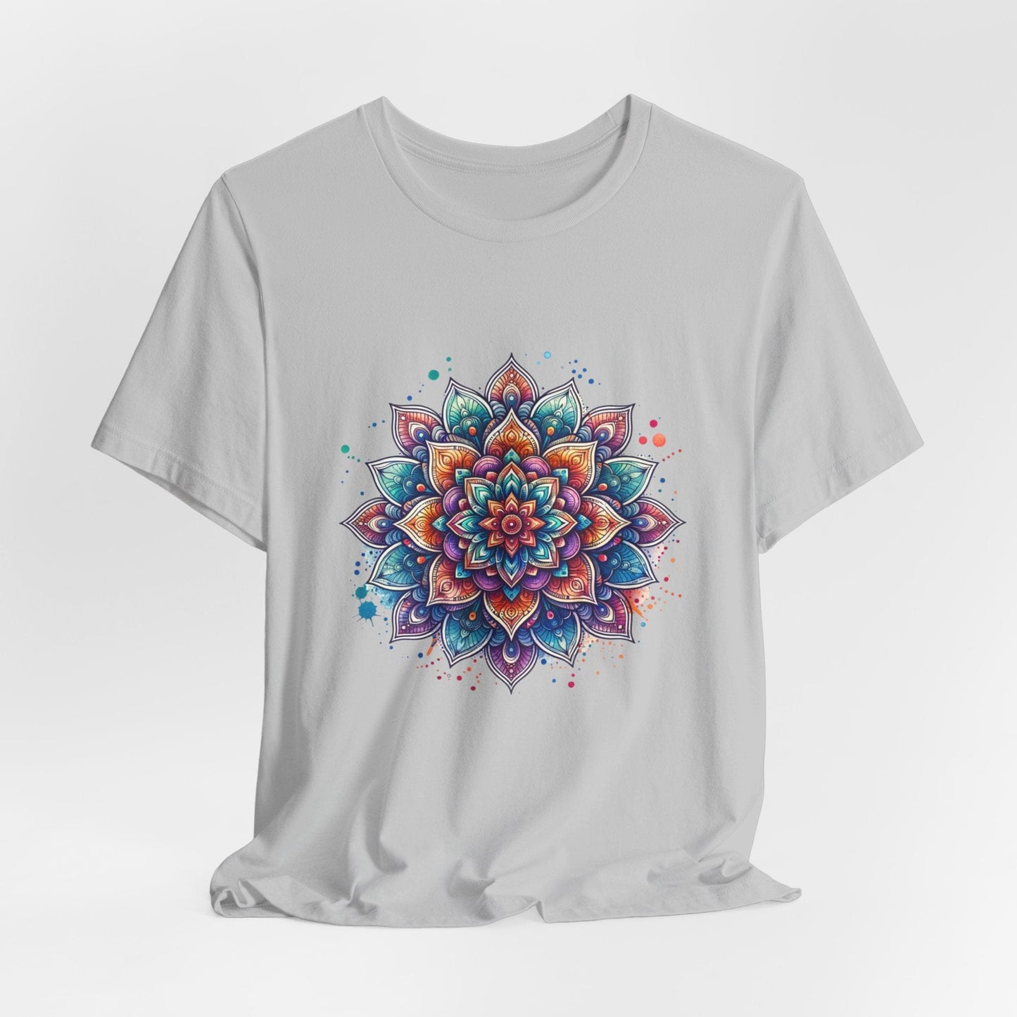 Colorful Mandala Unisex Tee | Vibrant & Peaceful Design