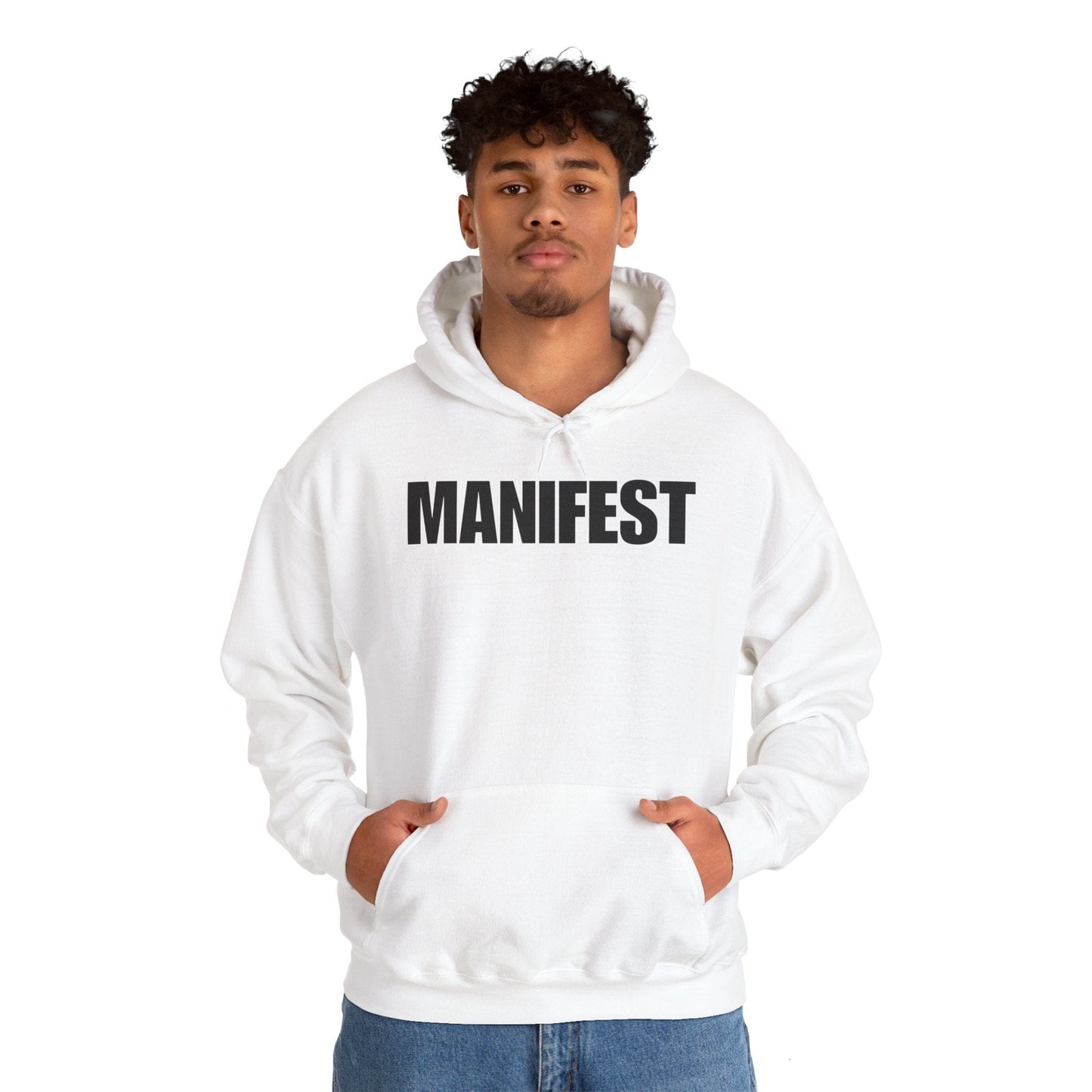 Manifest Unisex Heavy Blend™ Hooded Sweatshirt - Cozy Inspirational Wear