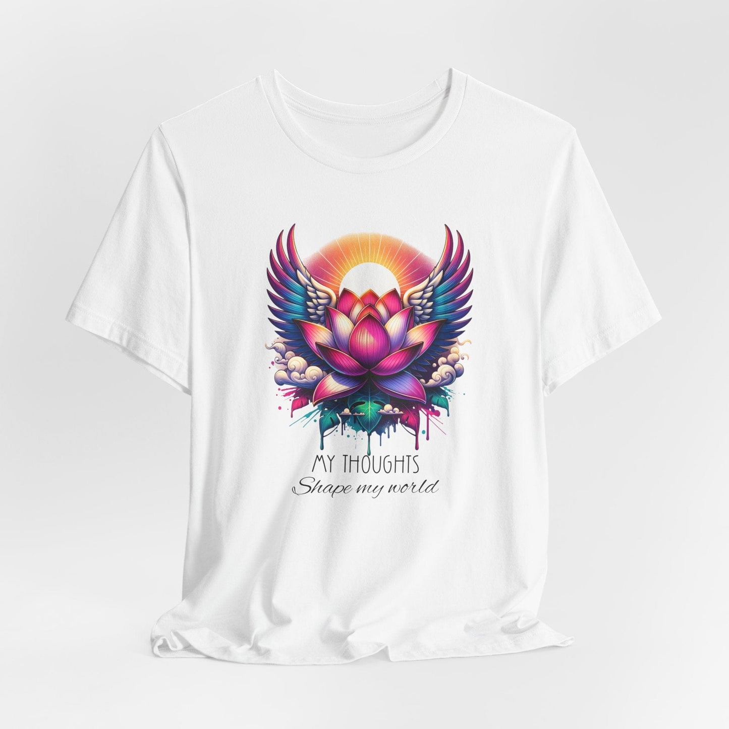 Inspirational Lotus Flower Unisex Jersey Tee