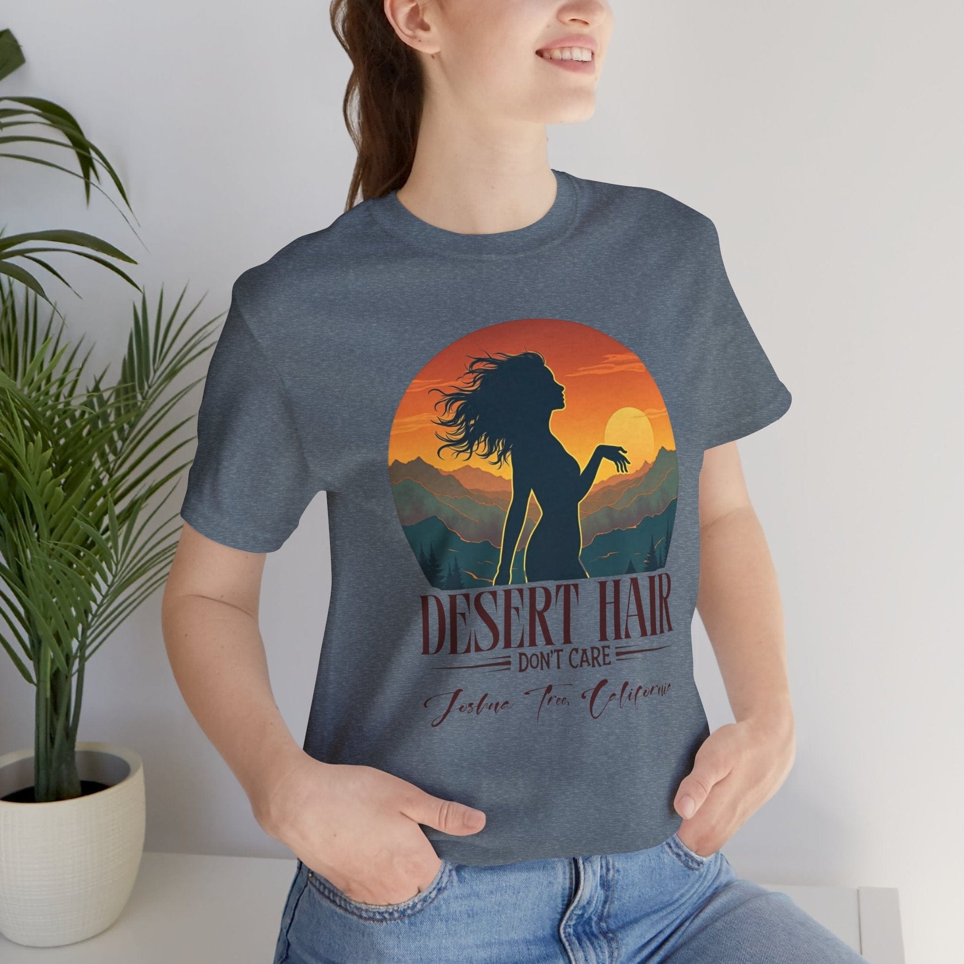 Desert Hair Don't Care T-Shirt | Fun & Breezy Graphic Tee
