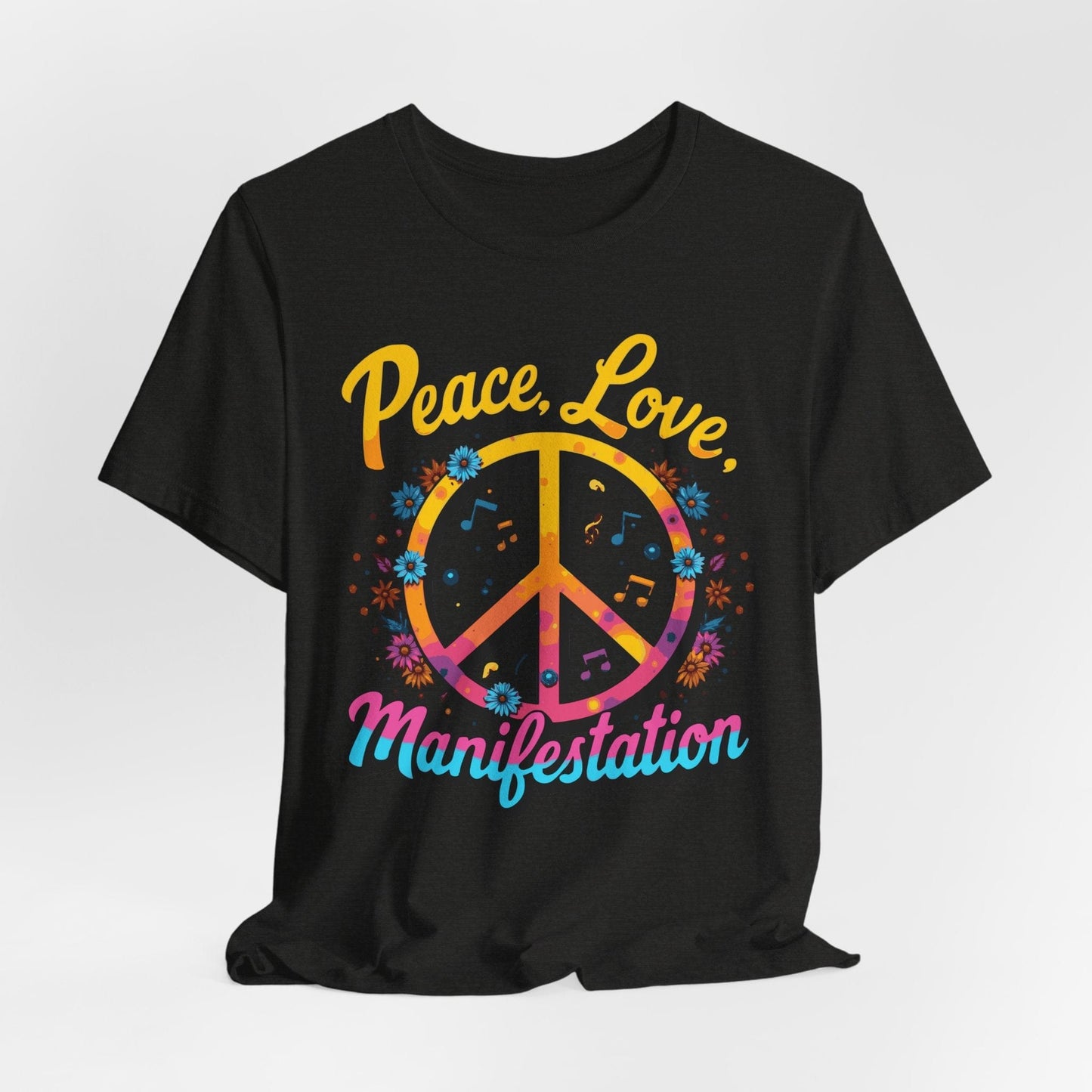 Peace Love Manifestation Unisex Jersey T-Shirt