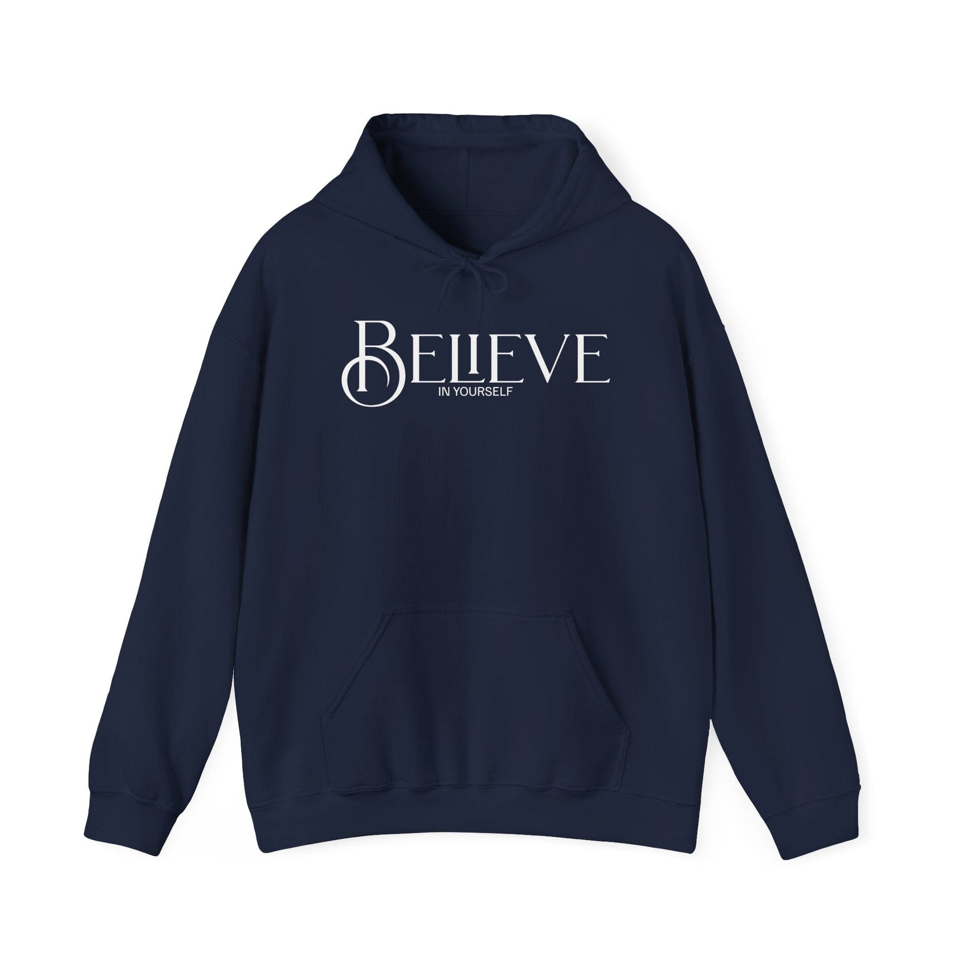 Inspirational Unisex Hooded Sweatshirt | Believe in Yourself