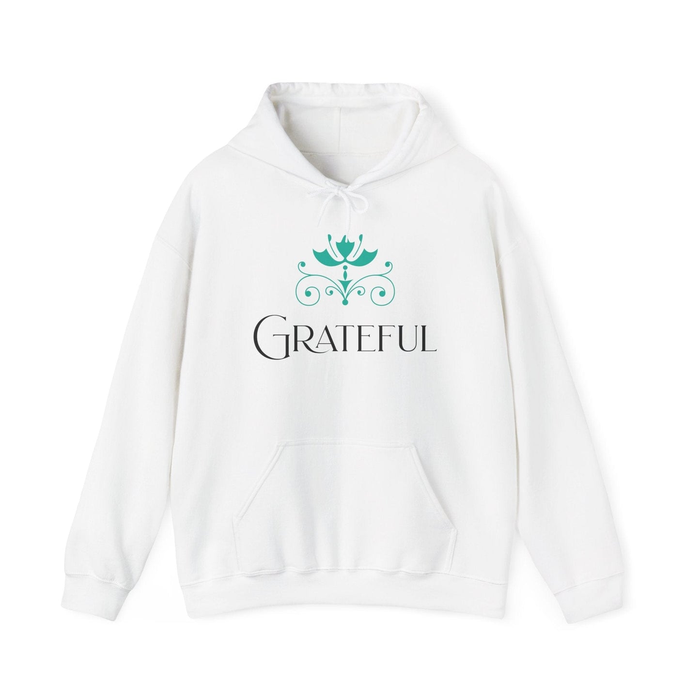 Grateful Unisex Heavy Blend Hoodie | Cozy & Positive Style
