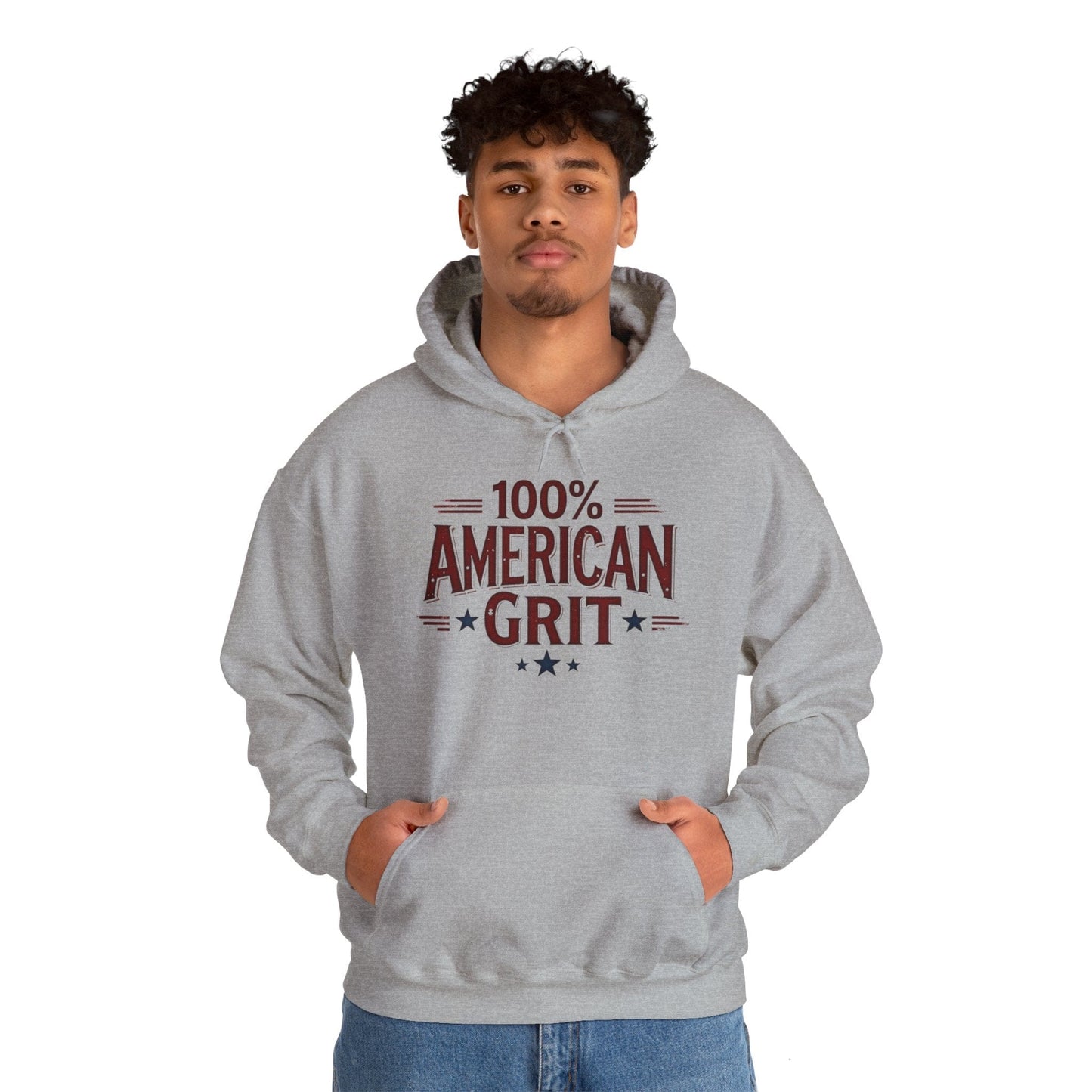 100% American Grit Unisex Heavy Blend Hoodie