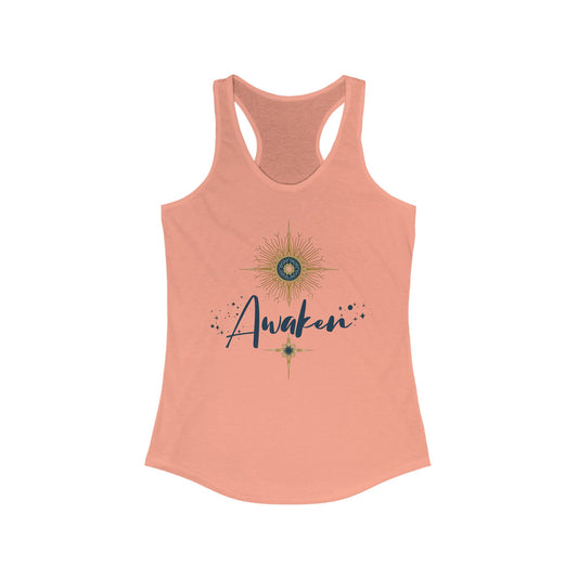 Awaken Women's Racerback Tank Top - Inspirational Activewear