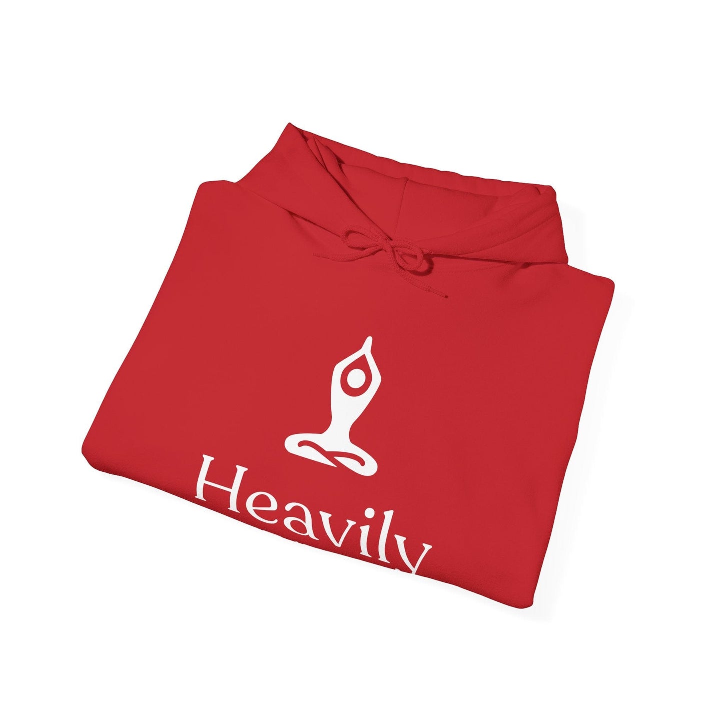 Heavily Meditated Unisex Hoodie - Cozy Spiritual Sweatshirt