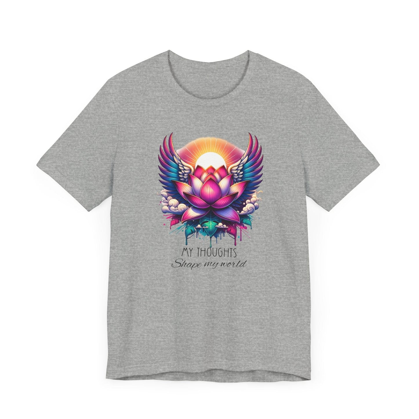 Inspirational Lotus Flower Unisex Jersey Tee