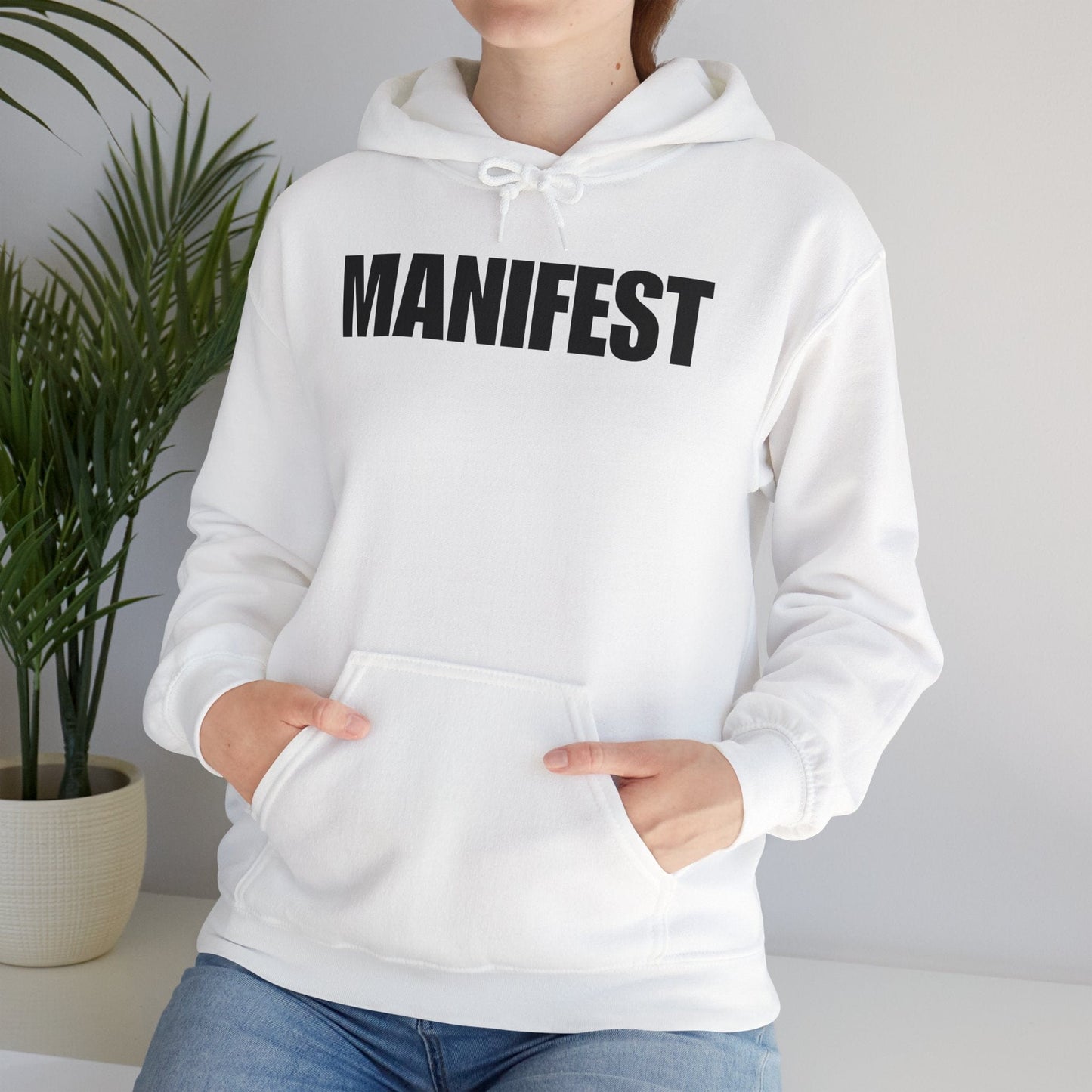 Manifest Unisex Heavy Blend™ Hooded Sweatshirt - Cozy Inspirational Wear