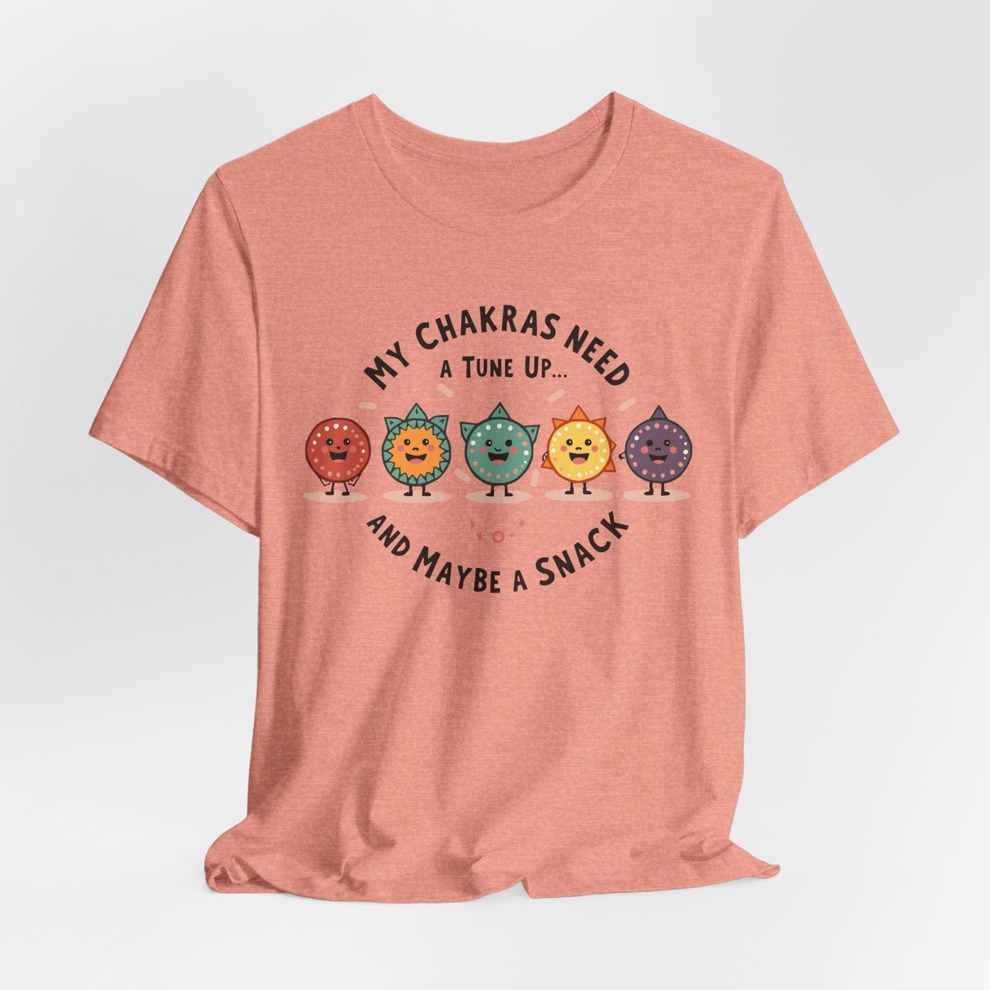 Funny Chakra Tune-Up Unisex Tee for Wellness Lovers