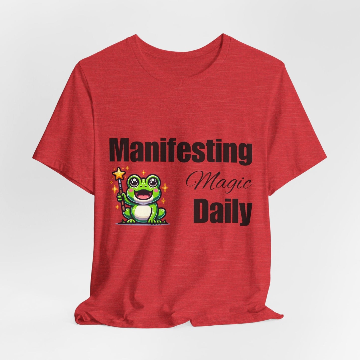 Manifesting Magic Daily Unisex Tee - Positive Vibes for Manifestation Enthusiasts