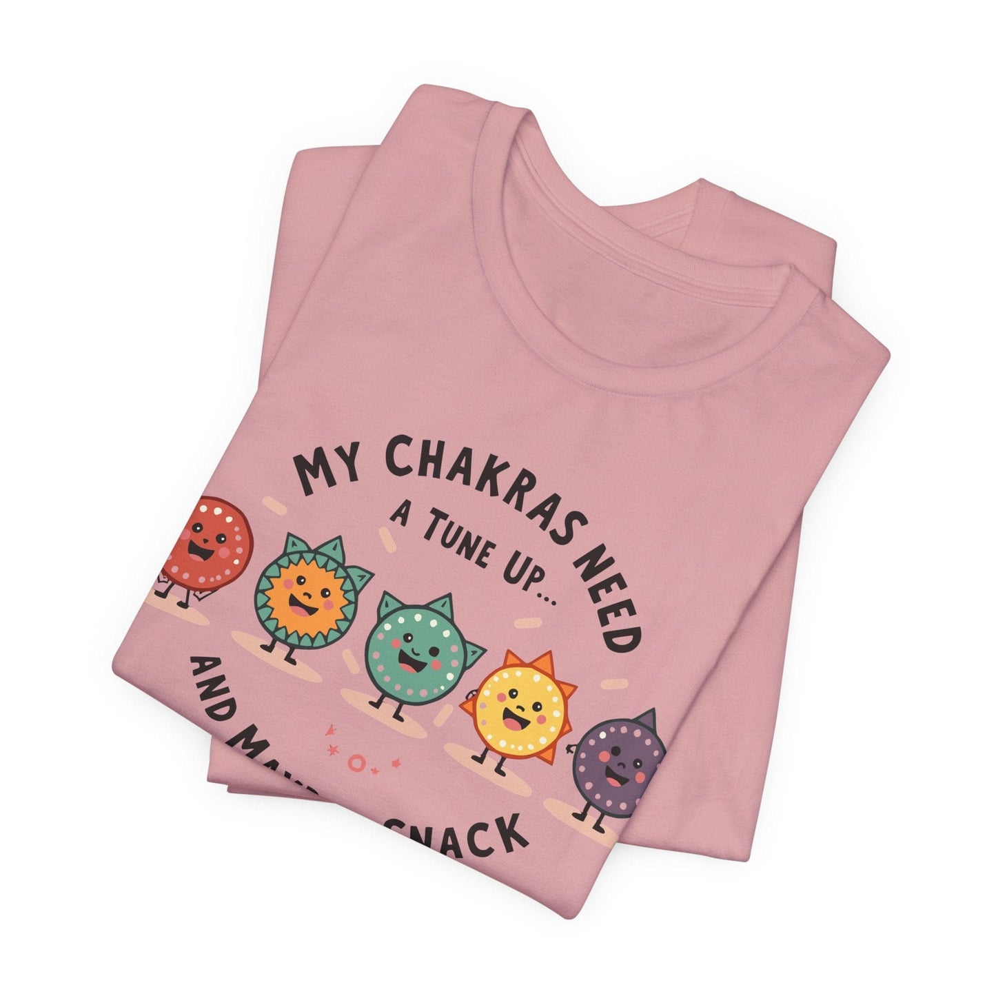 Funny Chakra Tune-Up Unisex Tee for Wellness Lovers