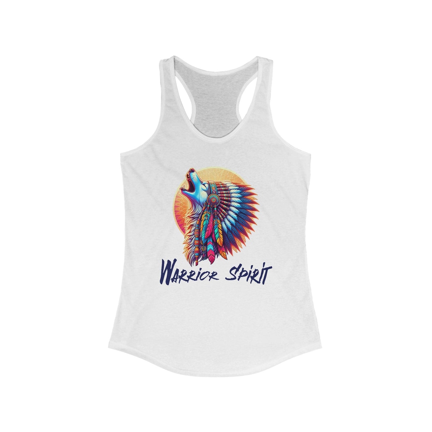 Warrior Spirit Racerback Tank | Women's Spiritual Graphic Tee