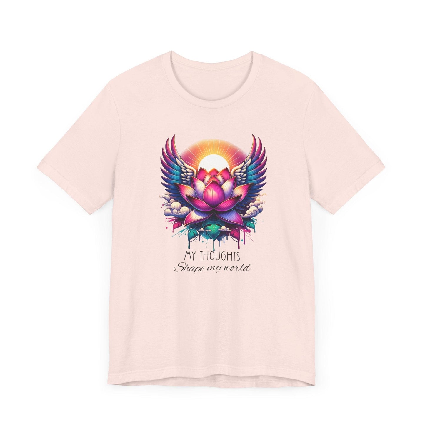 Inspirational Lotus Flower Unisex Jersey Tee